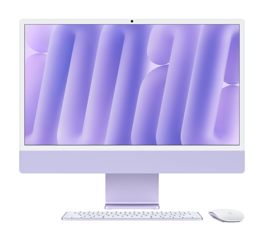 iMac 24“ M4 violett