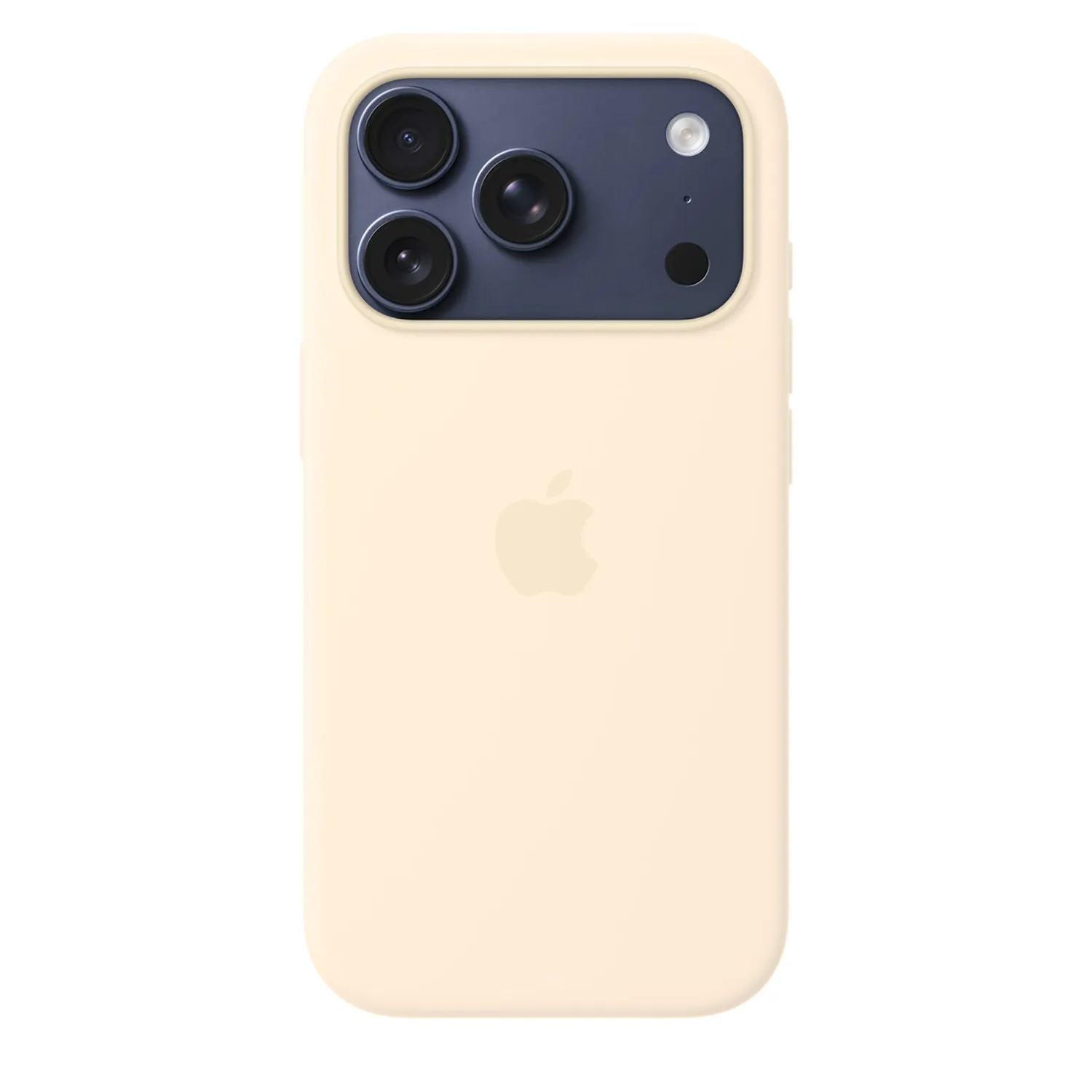 Apple Silikon Case iPhone 17 Pro mit MagSafe (vanille)