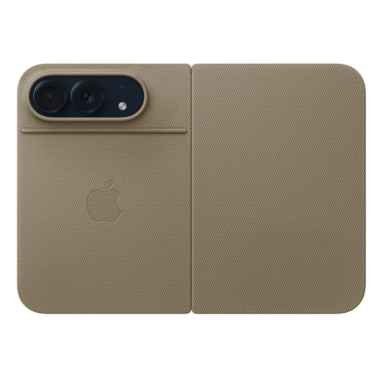 Apple Folio iPhone Duo mit Standfuß (taupe)