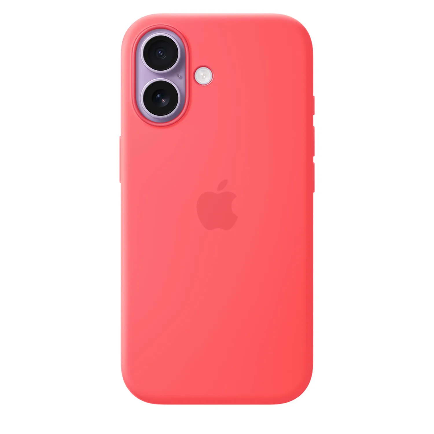 Apple Silikon Case iPhone 17 mit MagSafe (guavepink)
