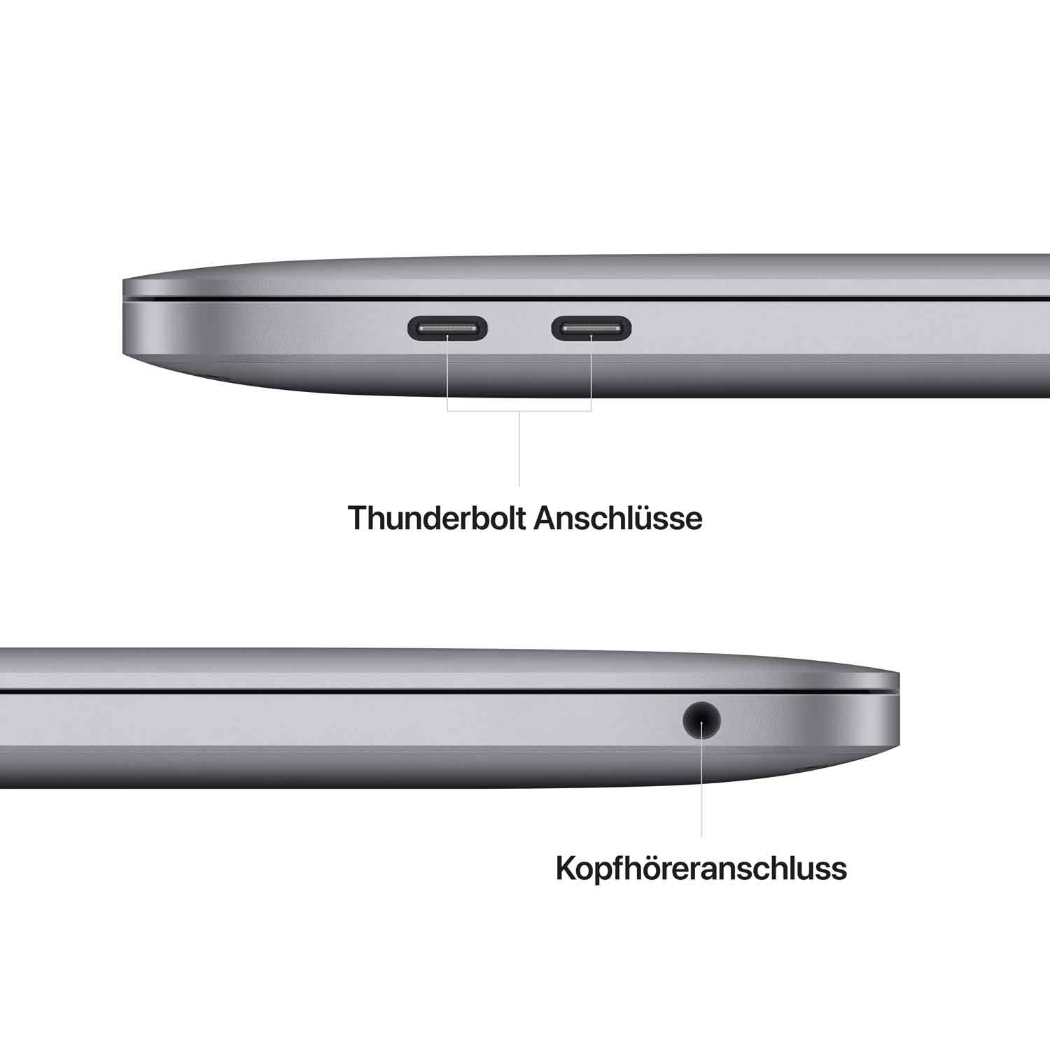 Macbook Pro 13'' - M2 8-Core - 10-Core GPU - 8 GB - 512 GB SSD - Spacegrau // 2022