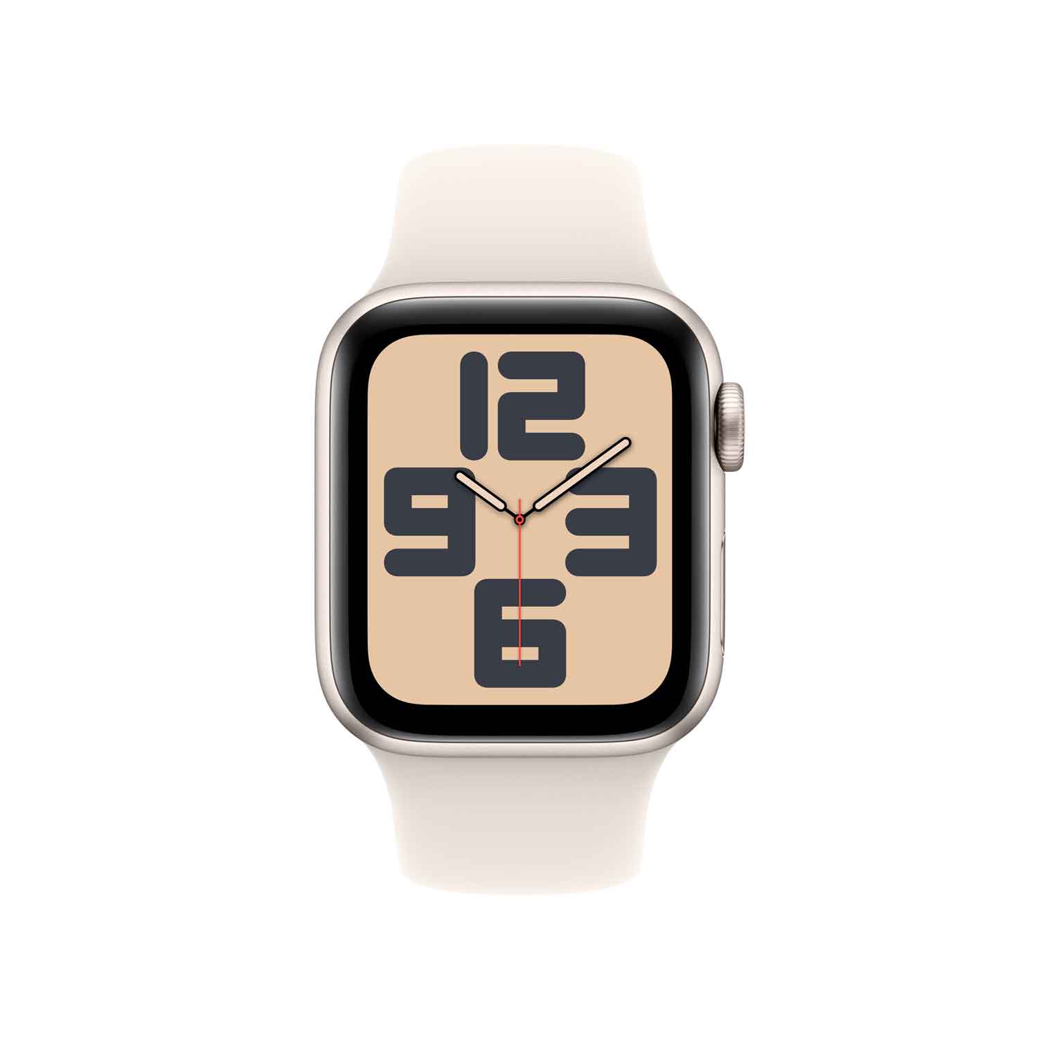 Apple Watch SE Aluminium 40mm Polarstern (Sportarmband polarstern) S/M - 2024