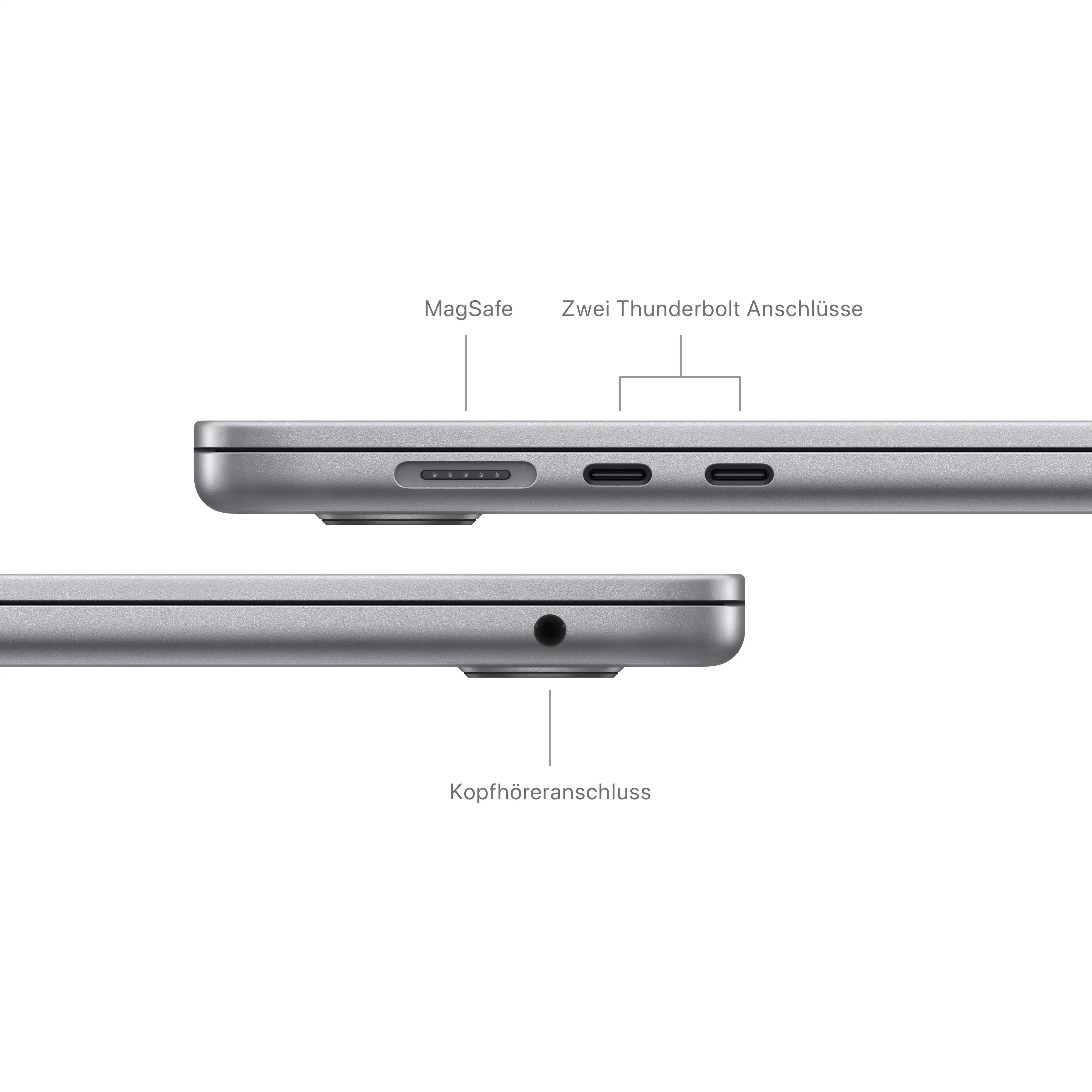Produktbild: Macbook air 15 in m3 space grau bild position 7