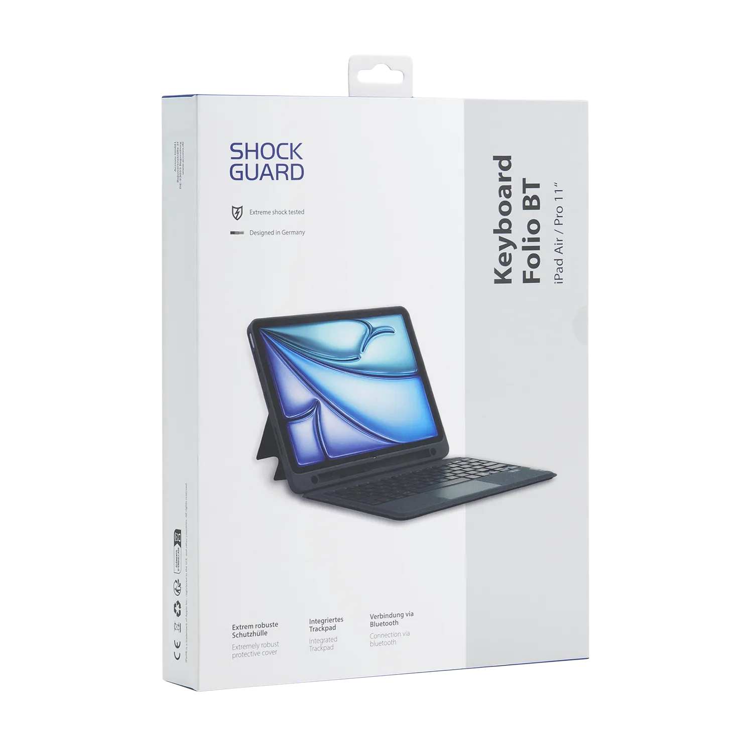 Shockguard Keyboard Folio Bluetooth iPad Air 11 / Pro 11