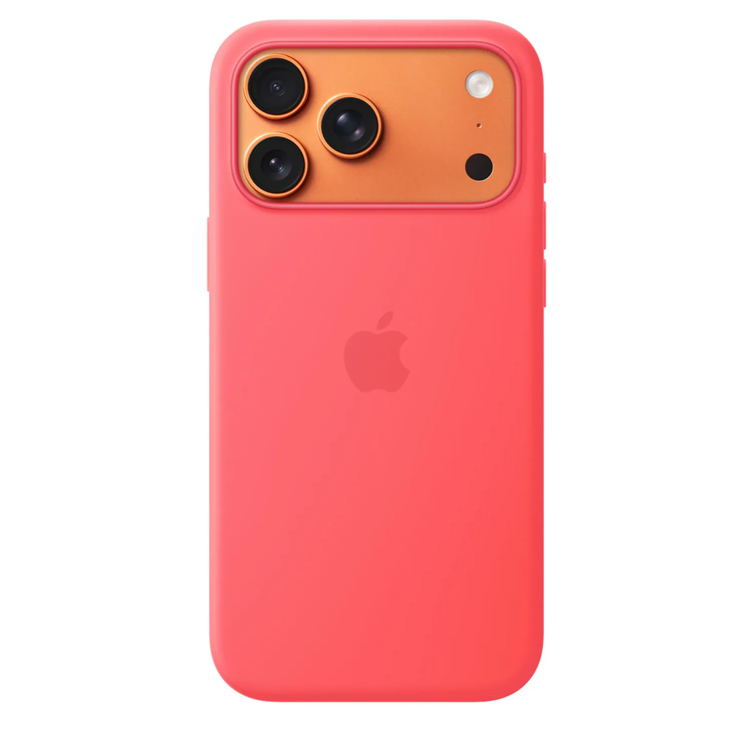 Apple Silikon Case iPhone 17 Pro Max mit MagSafe (guavepink)