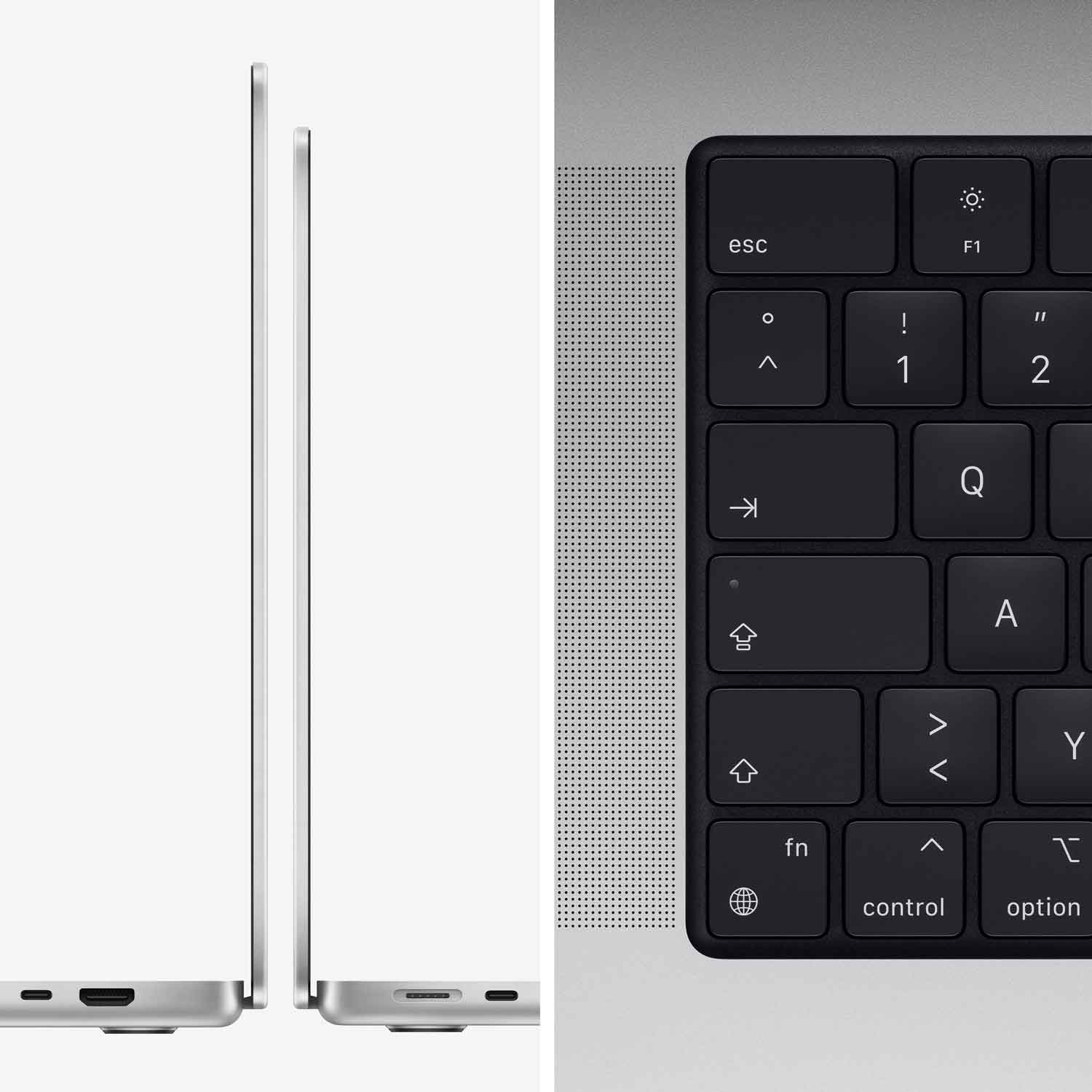 Apple MacBook Pro 16'' M1 Pro 10-Core 1TB 16GB silber - 2021