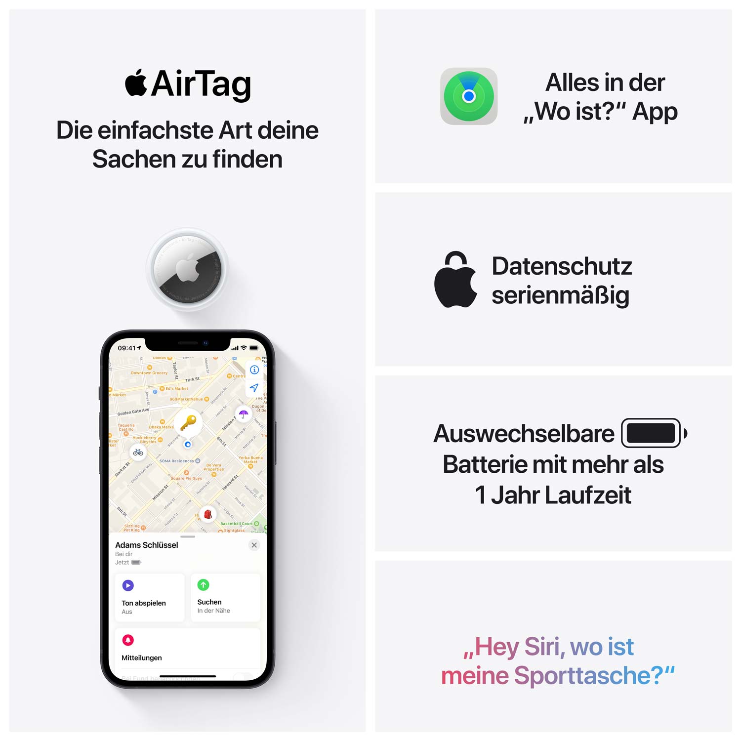 Apple Airtag 4er- Pack