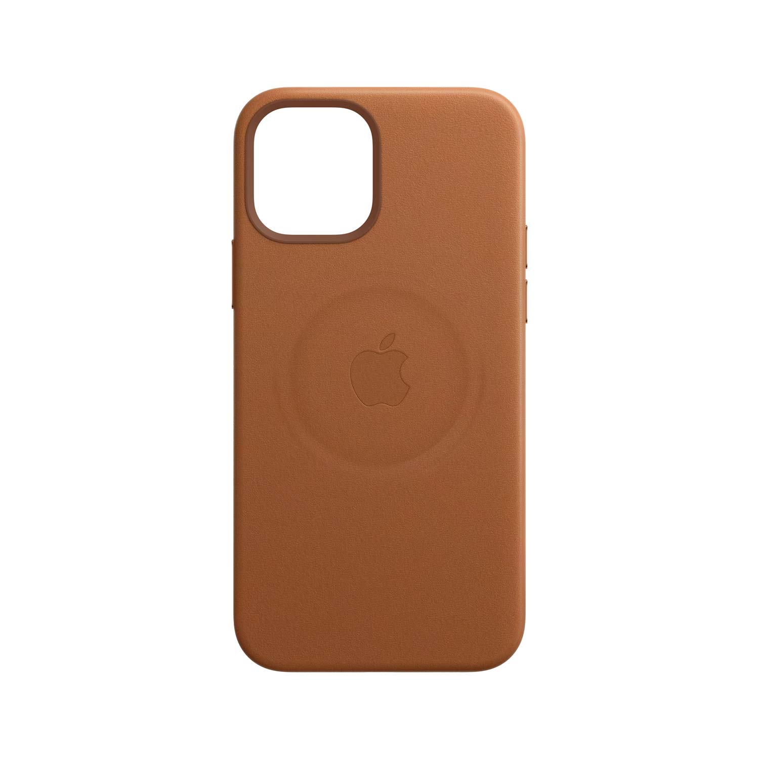 Apple iPhone 12 Mini Leder Case mit MagSafe - Sattelbraun
