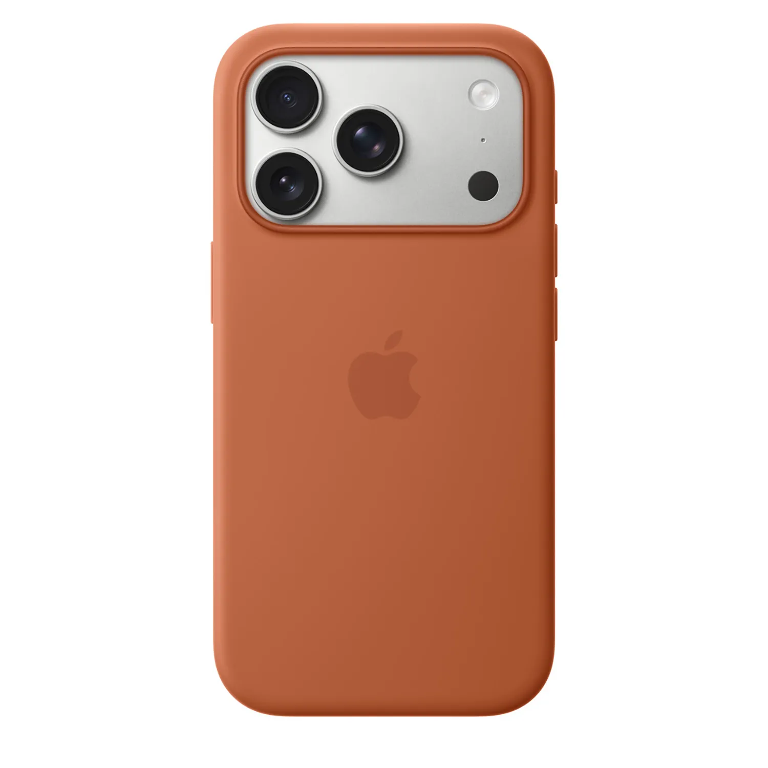 Apple Silikon Case iPhone 17 Pro mit MagSafe (terracotta)