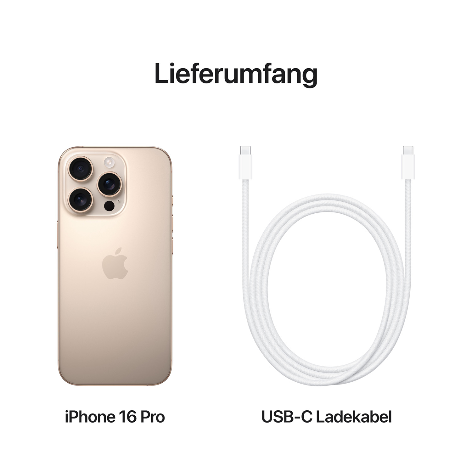 iPhone 16 Pro 128GB Desert Titanium Produktbild: Iphone 16 pro desert titanium bild position 8