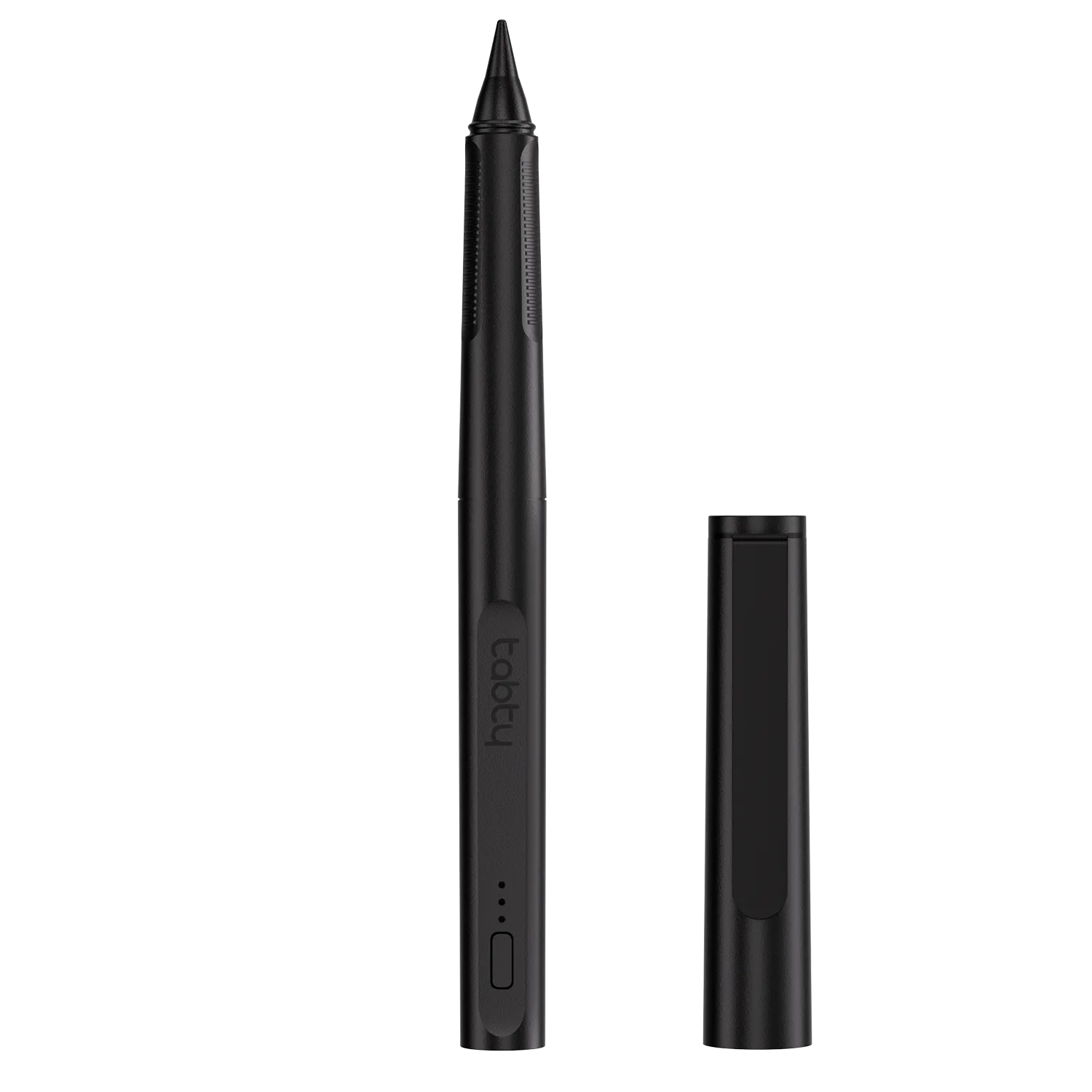 0752454281756 - tabtypen ergonomischer Eingabestift Raven (Black) inkl 4 Ersatzspitzen