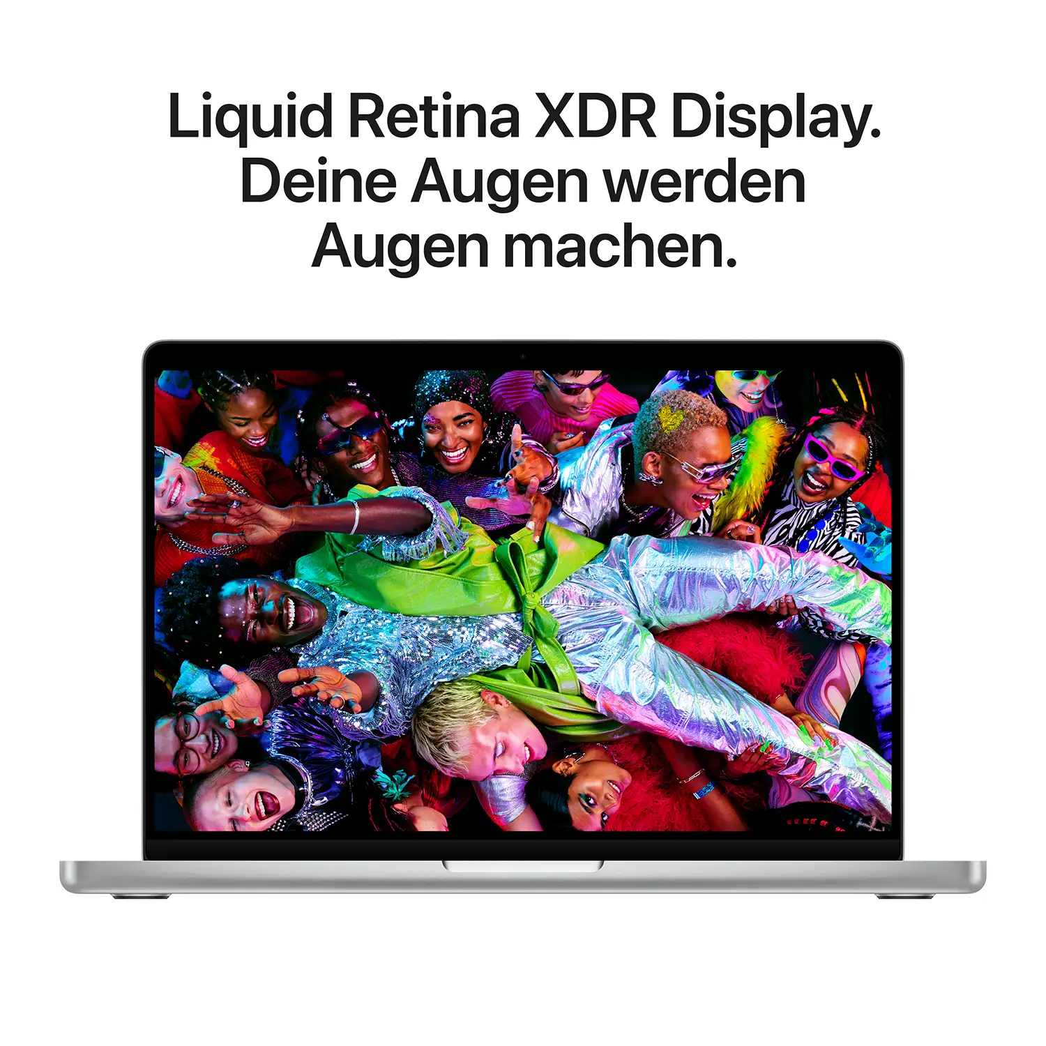 14" MacBook Pro in der Farbe silber