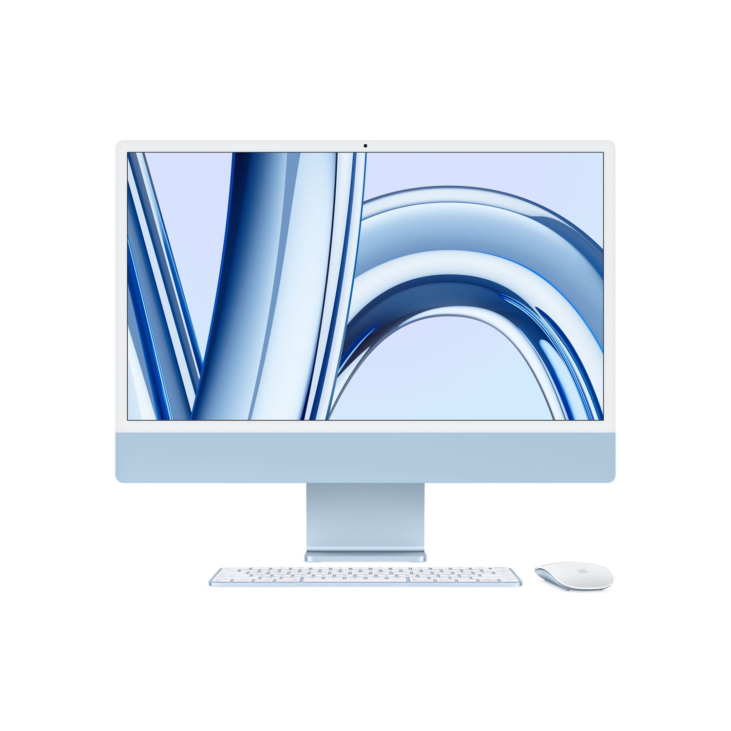 Apple iMac 24'' M3 8-Core CPU 10-Core GPU - 256GB - 8GB Blau - 2023