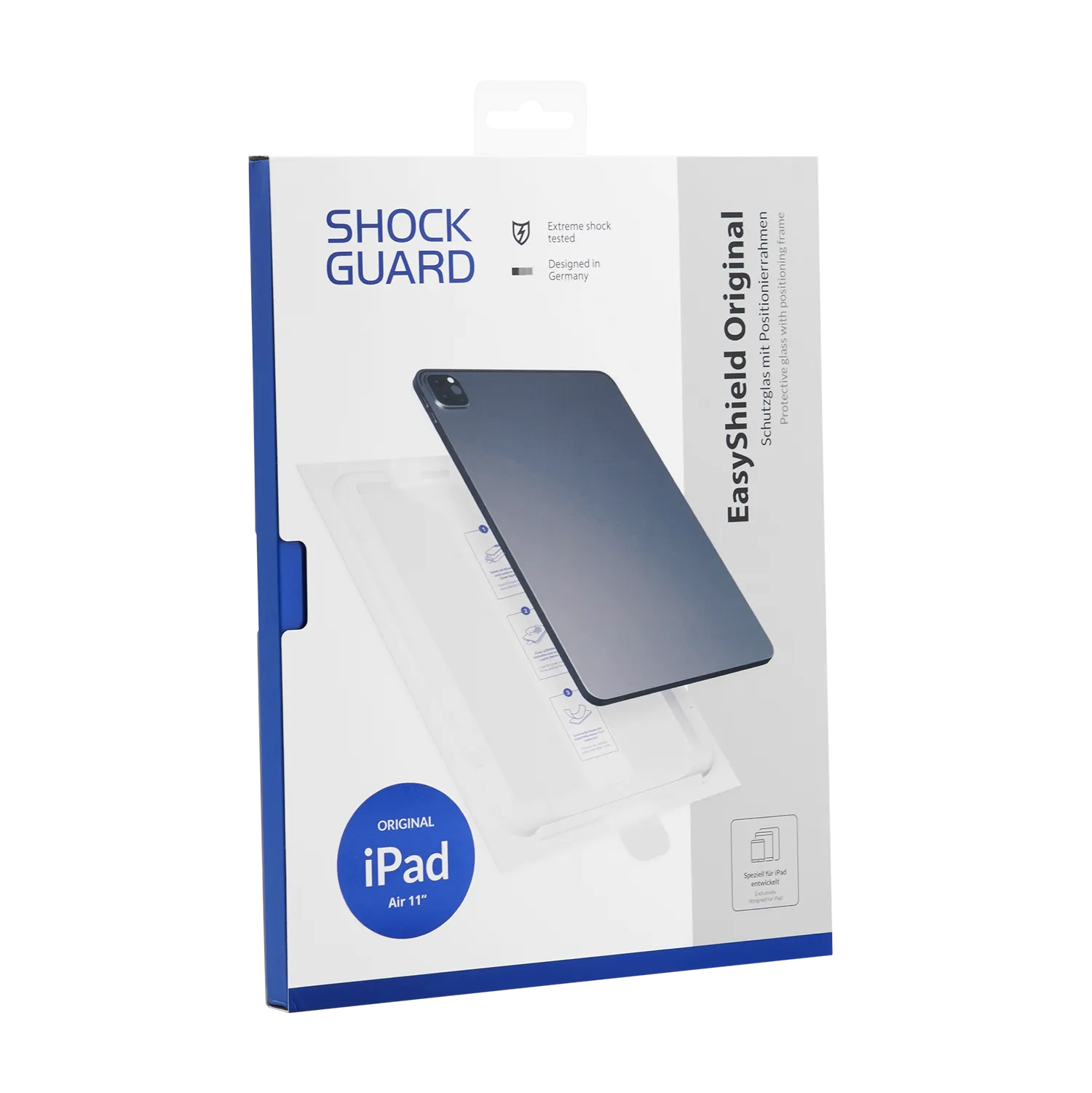 Shockguard EasyShield Original iPad Air 11 inkl. Positionierhilfe