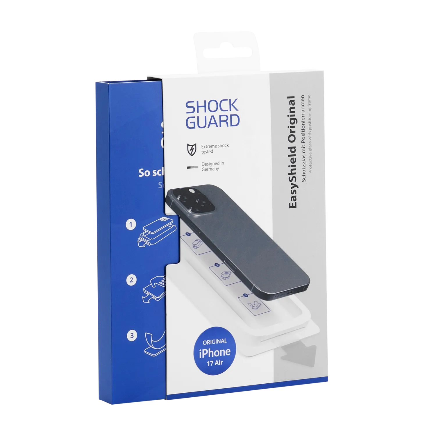 Shockguard EasyShield Original iPhone 17 Air inkl. Positionierhilfe