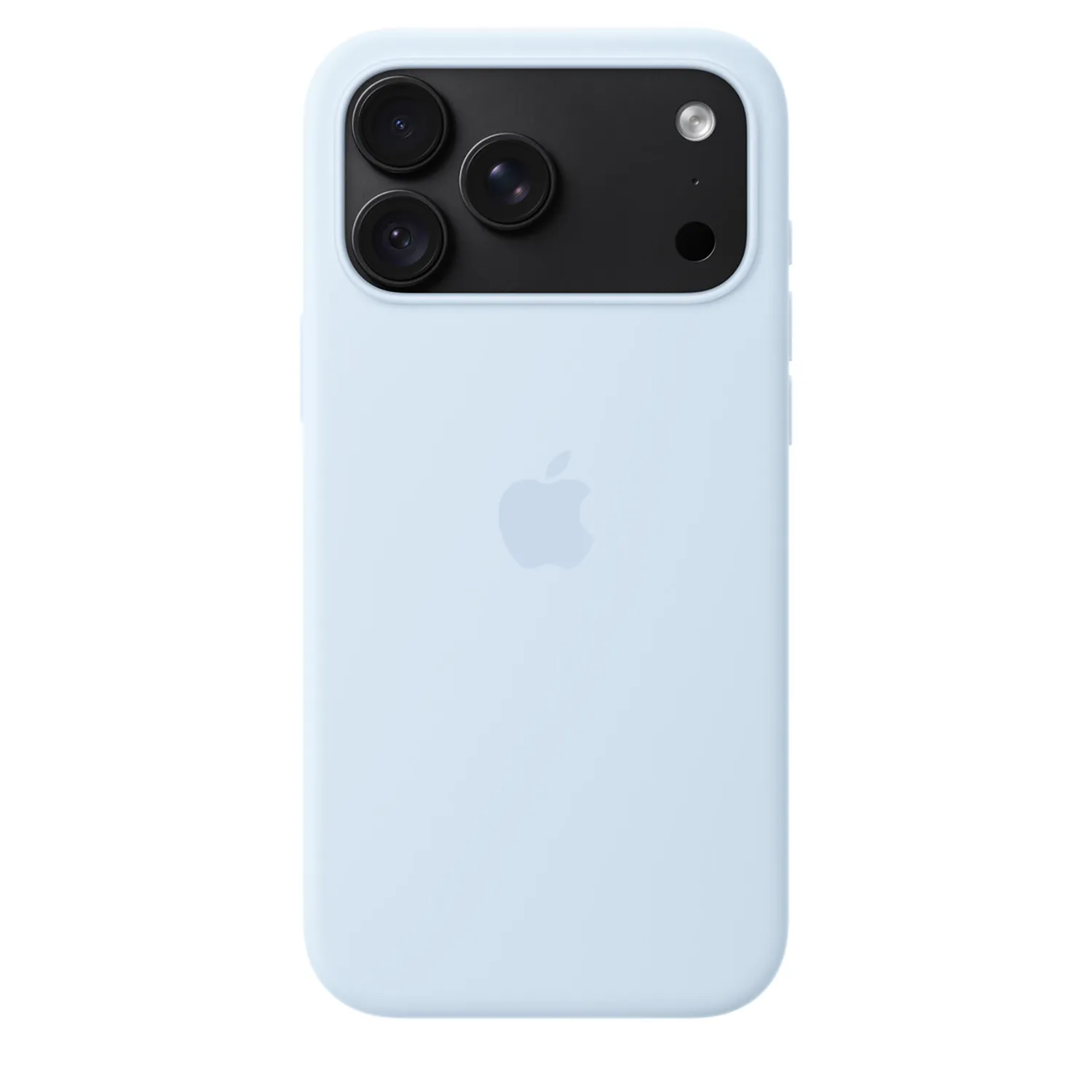Apple Silikon Case iPhone 18 Pro Max mit MagSafe (klarblau)