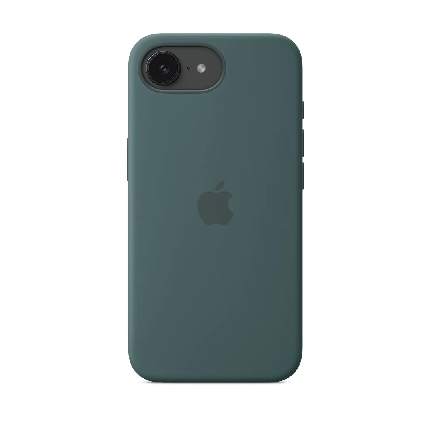 Apple Silikon Case iPhone 16e Seegrün