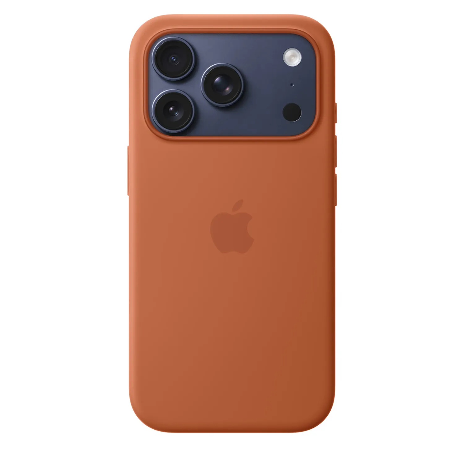 Apple Silikon Case iPhone 17 Pro mit MagSafe (terracotta)