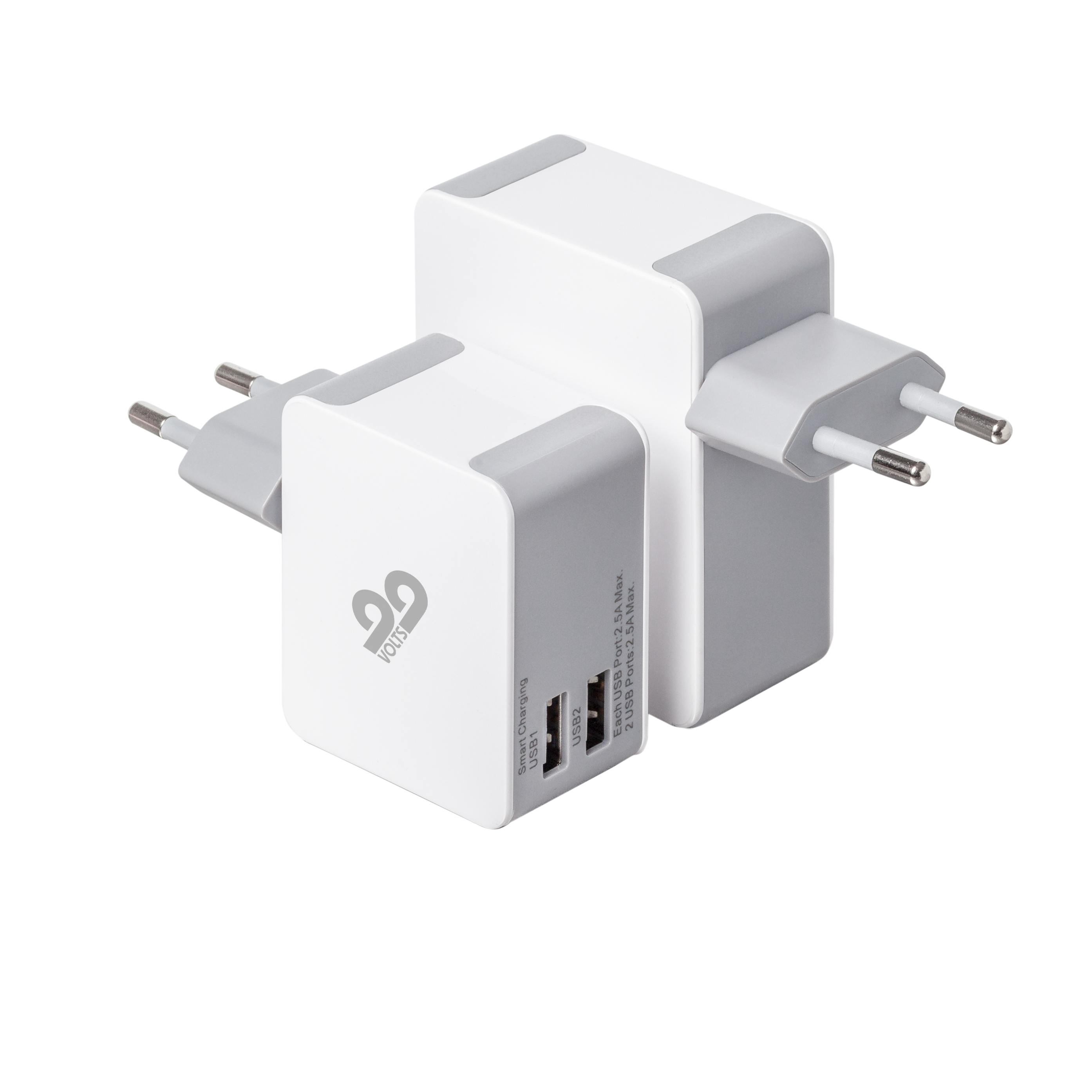 99VOLTS USB Power Adapter - 4 Anschlüsse