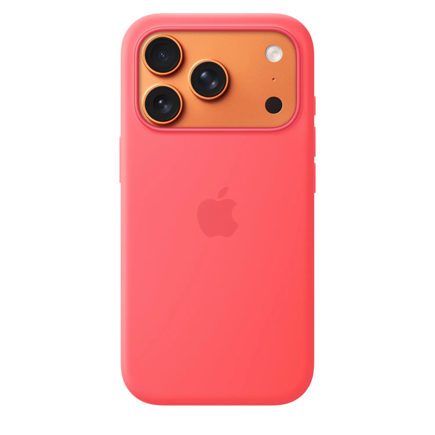 Apple Silikon Case iPhone 17 Pro mit MagSafe (guavepink)