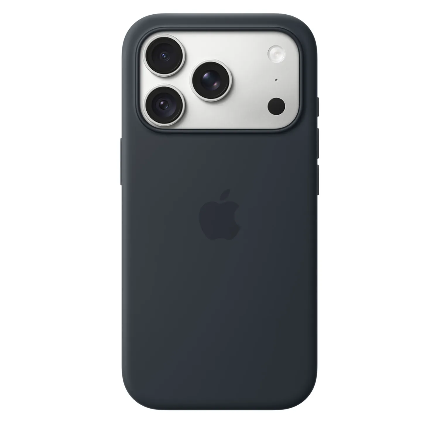 Apple Silikon Case iPhone 18 Pro mit MagSafe (navyblau)