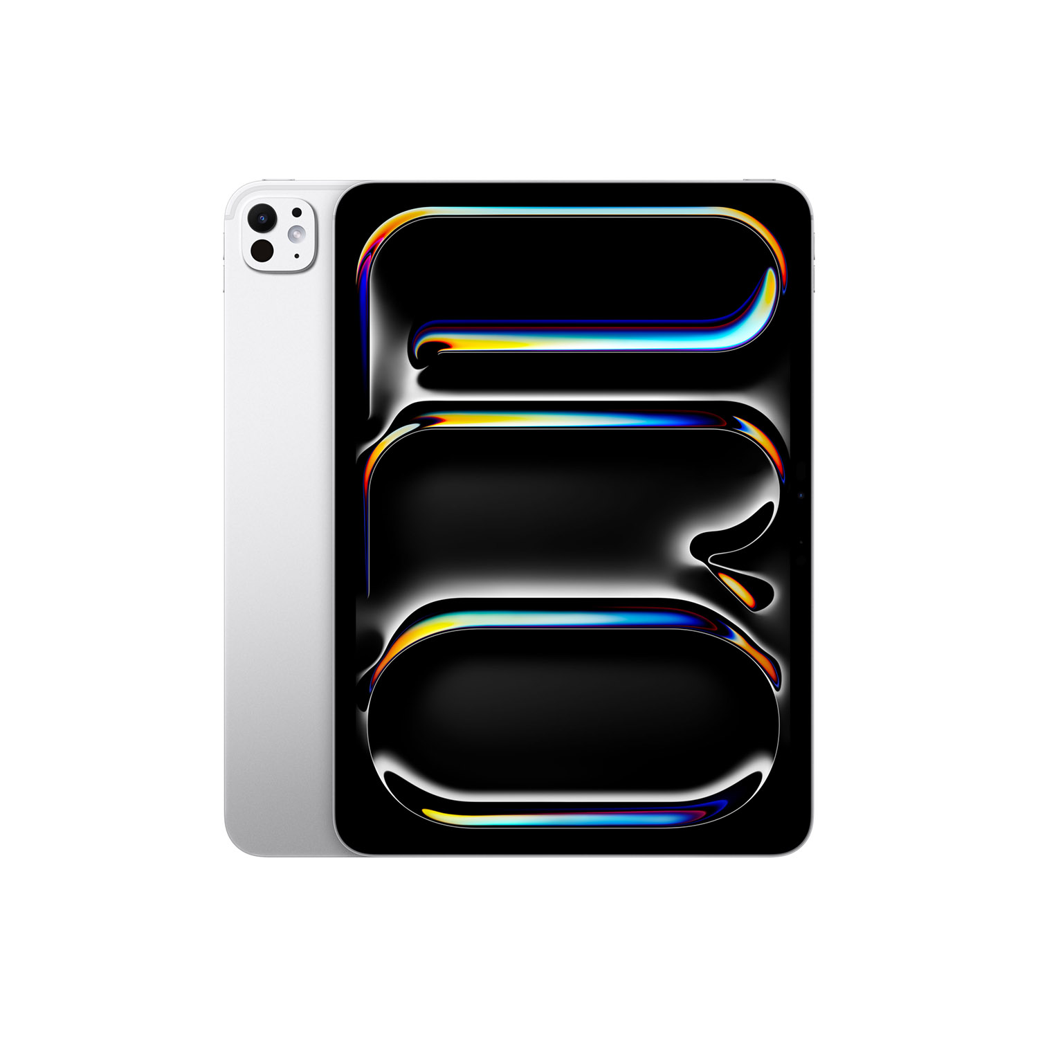Apple iPad Pro 11 Wi-Fi 256 GB Standardglas - Silber 5.Gen 2024 Produktbild: Ipad pro 11 m4 wifi silber bild position 1b