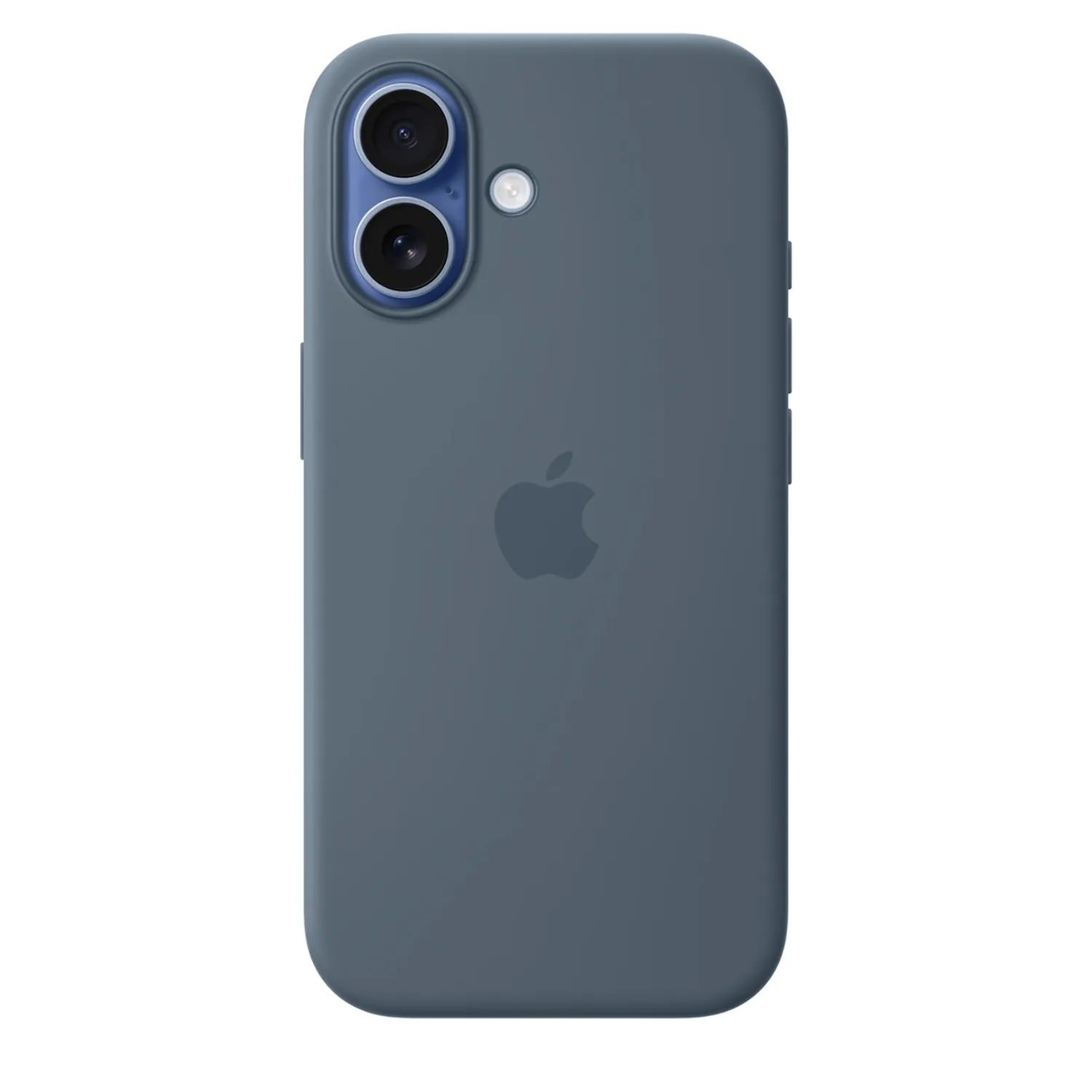 Apple Silikon Case iPhone 17 mit MagSafe (maritimblau)