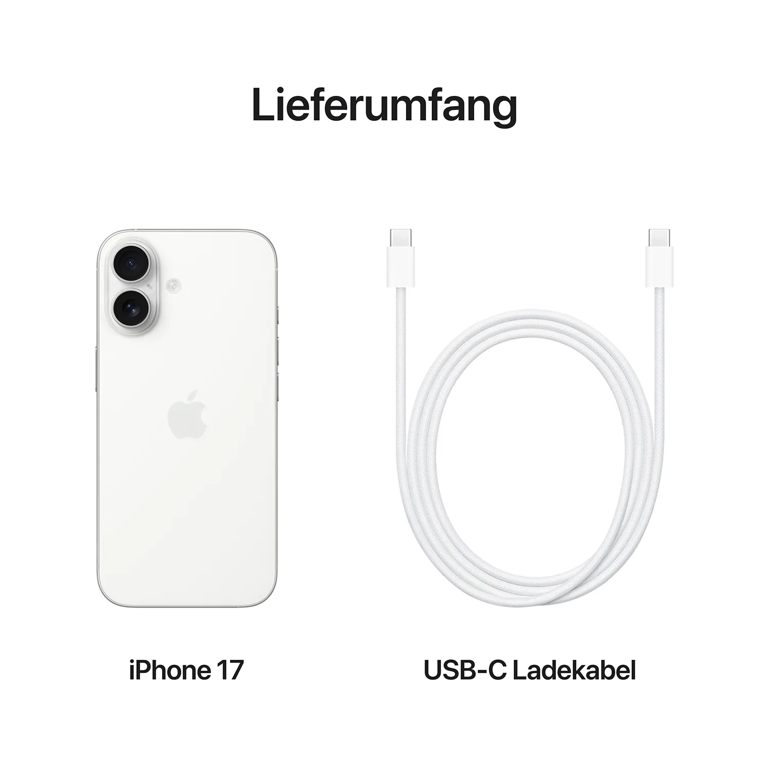 iPhone 17 256GB Weiss iPhone 17 256GB Weiss