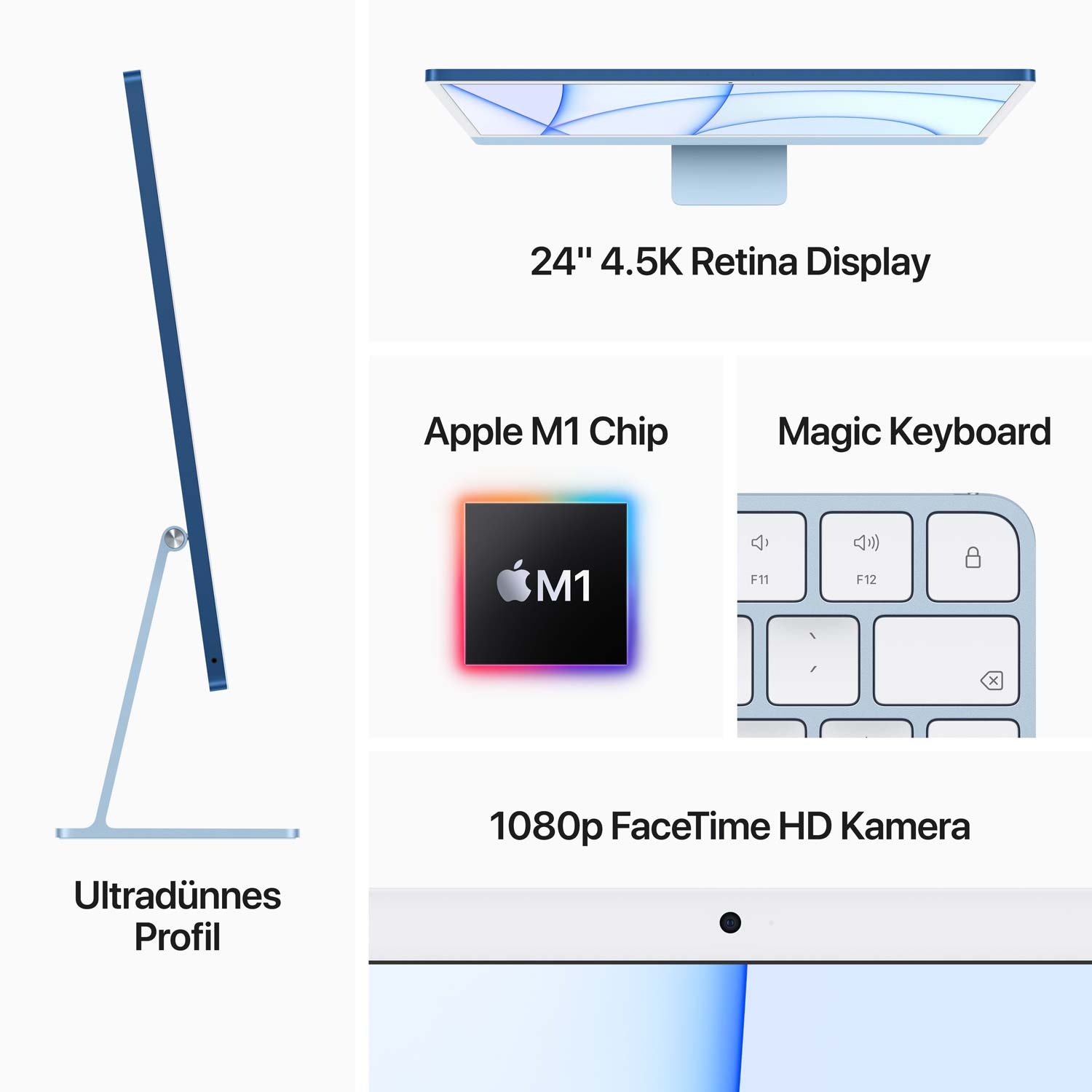 iMac 24'' M1 7-Core GPU 256GB - 8 GB - rosé // NEU