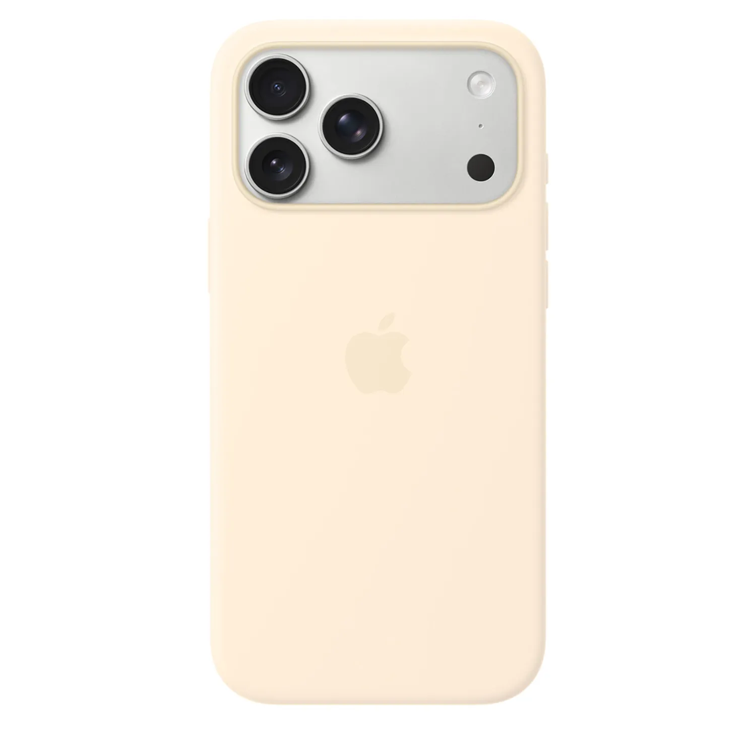 Apple Silikon Case iPhone 17 Pro Max mit MagSafe (vanille)