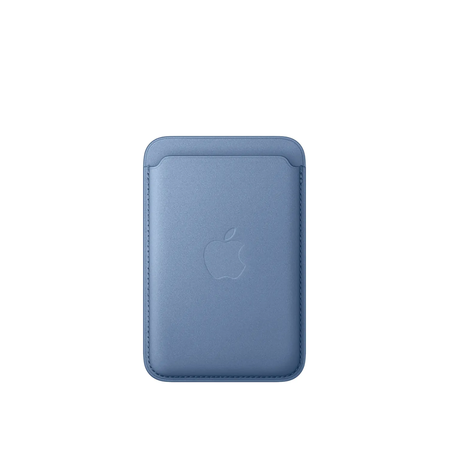 Apple iPhone Feingewebe Wallet mit MagSafe (hyazinthenblau)