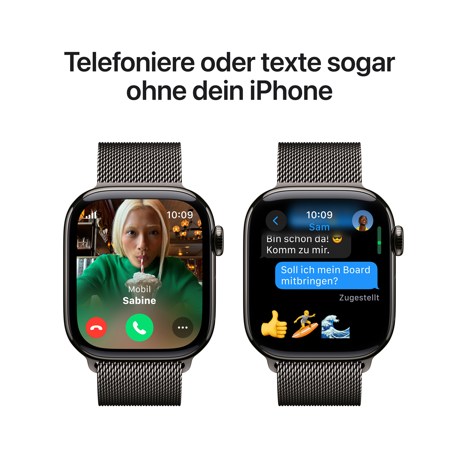 Apple watch series 4 black stainless steel store