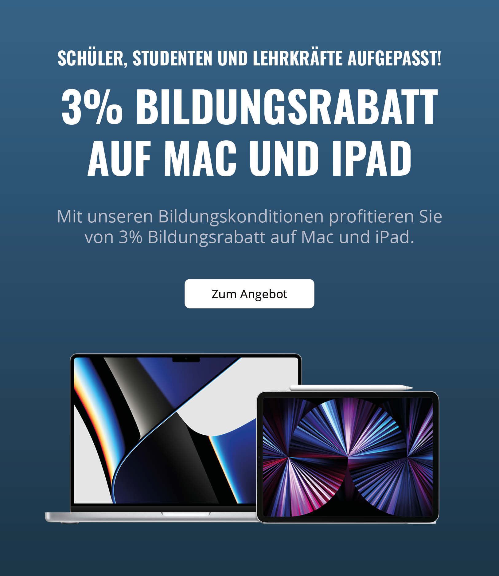 Bildungsrabatt MacTrade