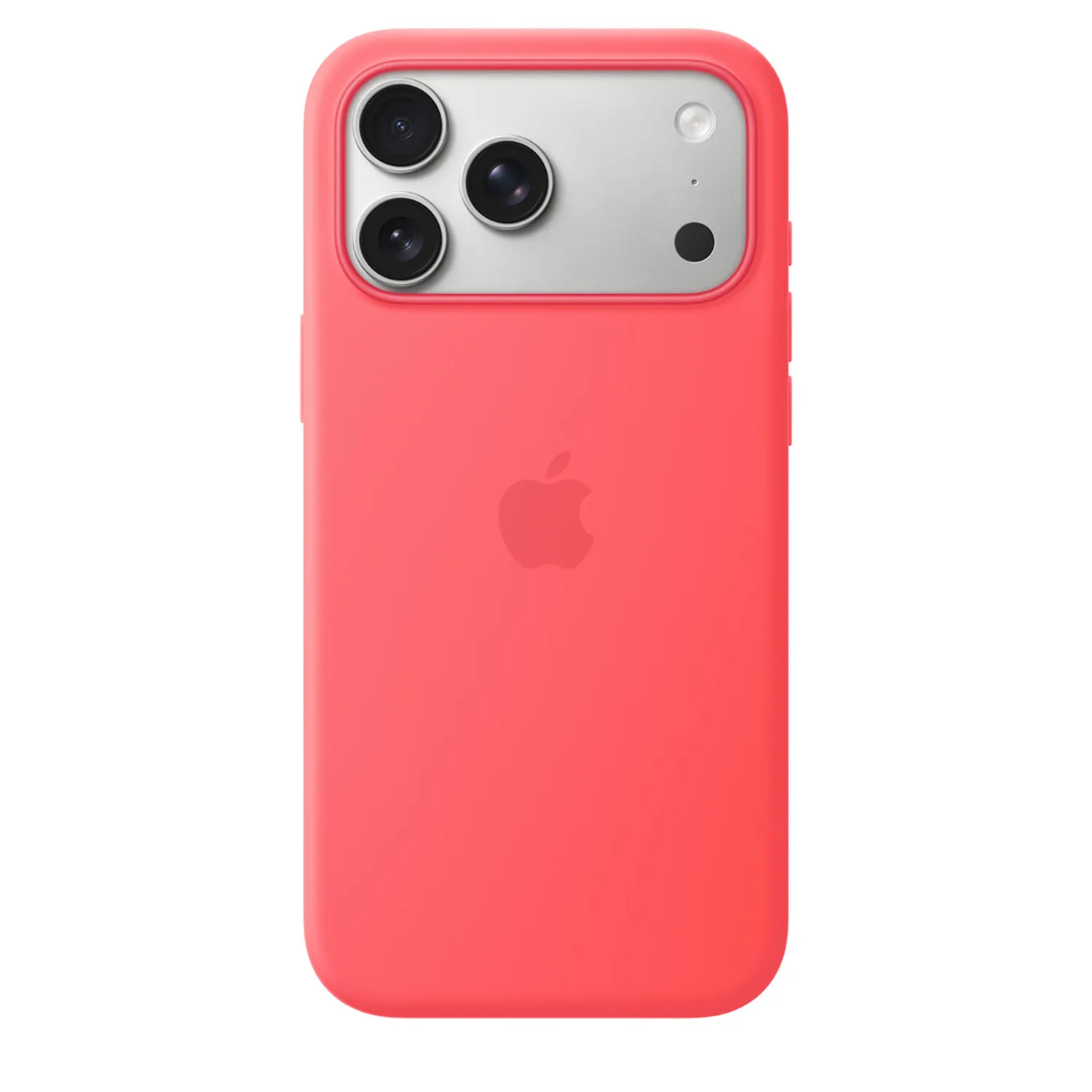 Apple Silikon Case iPhone 17 Pro Max mit MagSafe (guavepink)