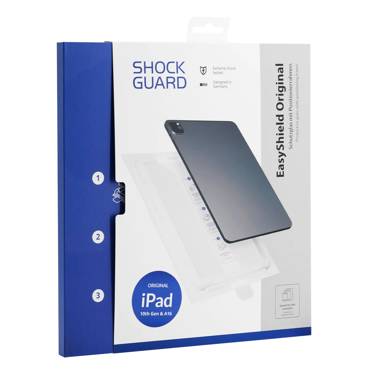 Shockguard EasyShield Original iPad 10th Gen & A16 inkl. Positionierhilfe