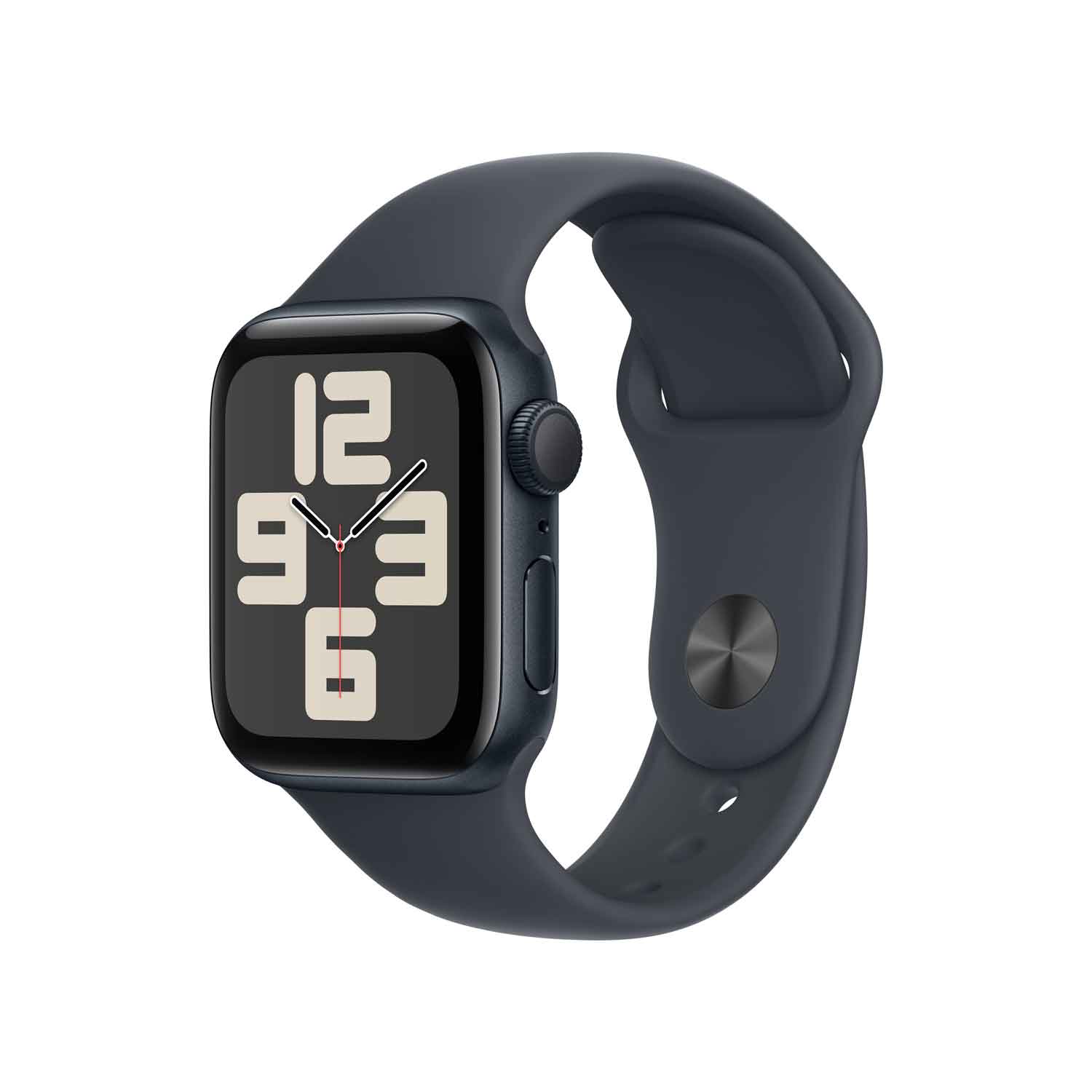 Apple Watch SE Aluminium 40mm Mitternacht (Sportarmband mitternacht) S/M - 2024