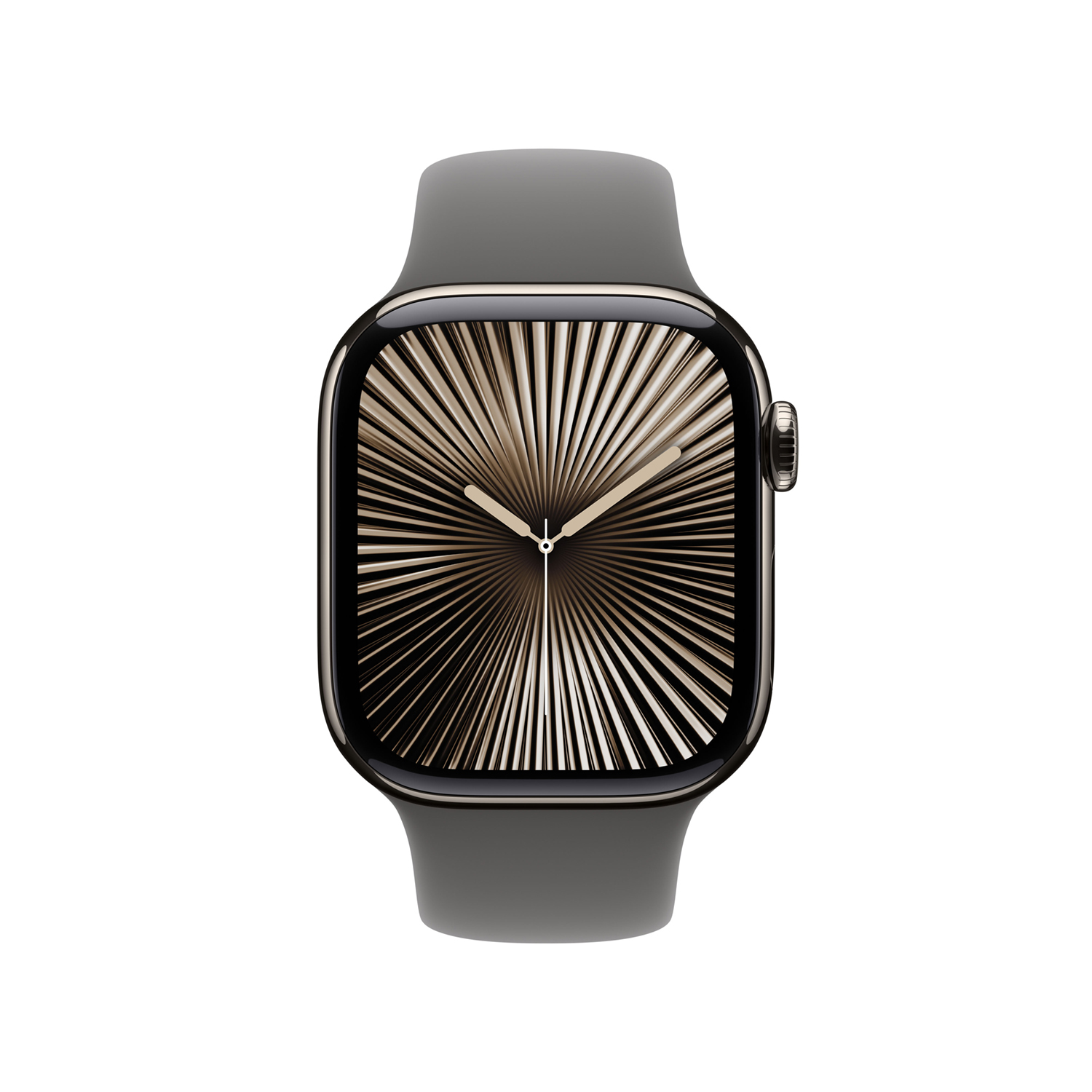 Apple Watch S10 Titan Natur Cellular 42mm (Sportarmband steingrau) S/M Apple Watch S10 Titan Natur Cellular 42mm (Sportarmband steingrau) S/M
