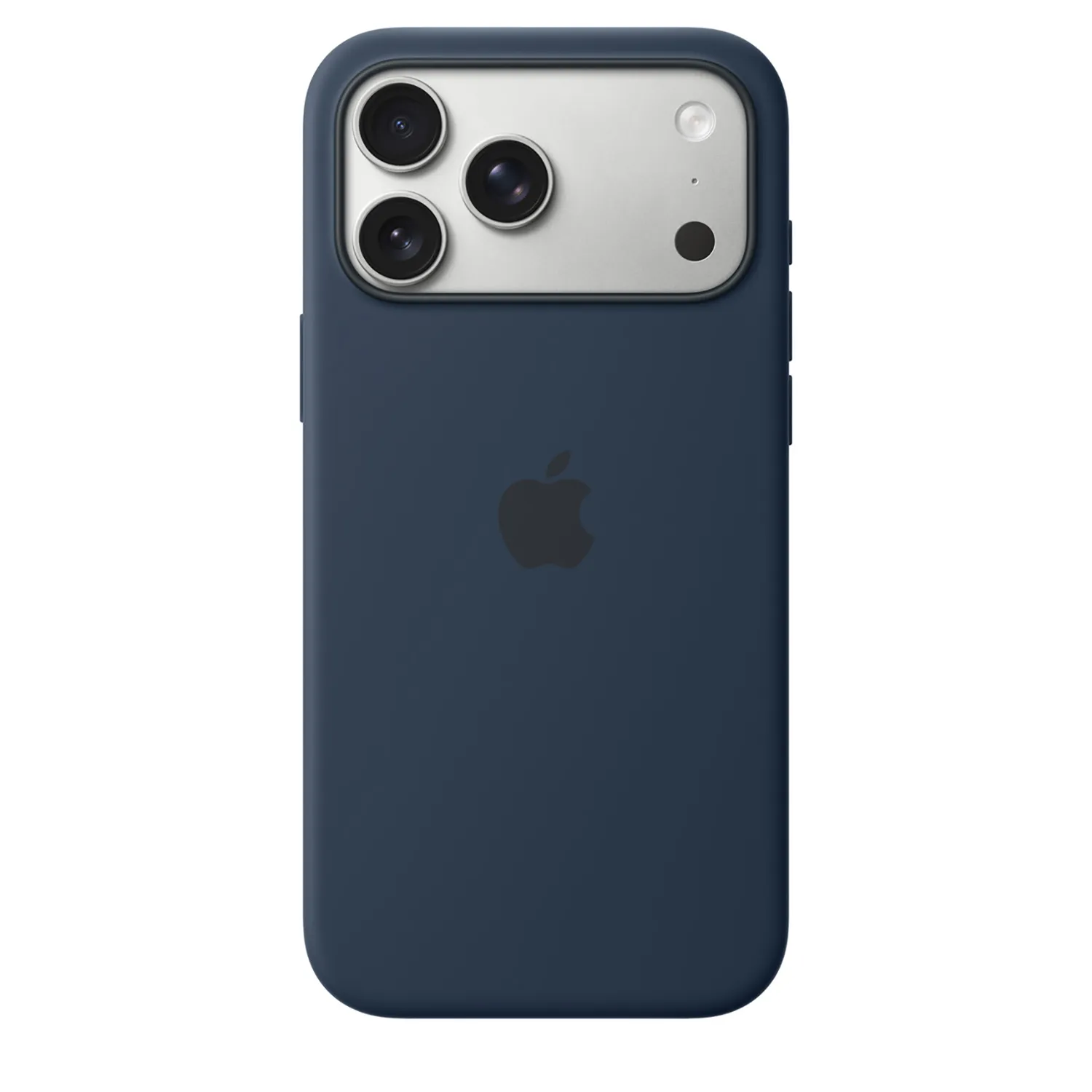 Apple Silikon Case iPhone 17 Pro Max mit MagSafe (mitternacht)
