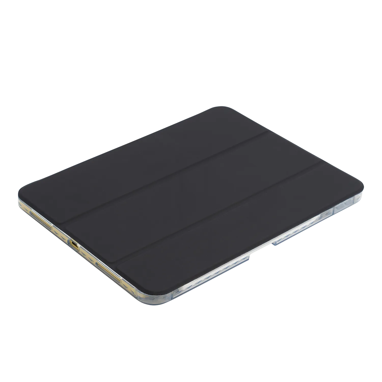 Shockguard THE TRANSPARENT iPad 10. Gen. & A16 Folio Case Schwarz