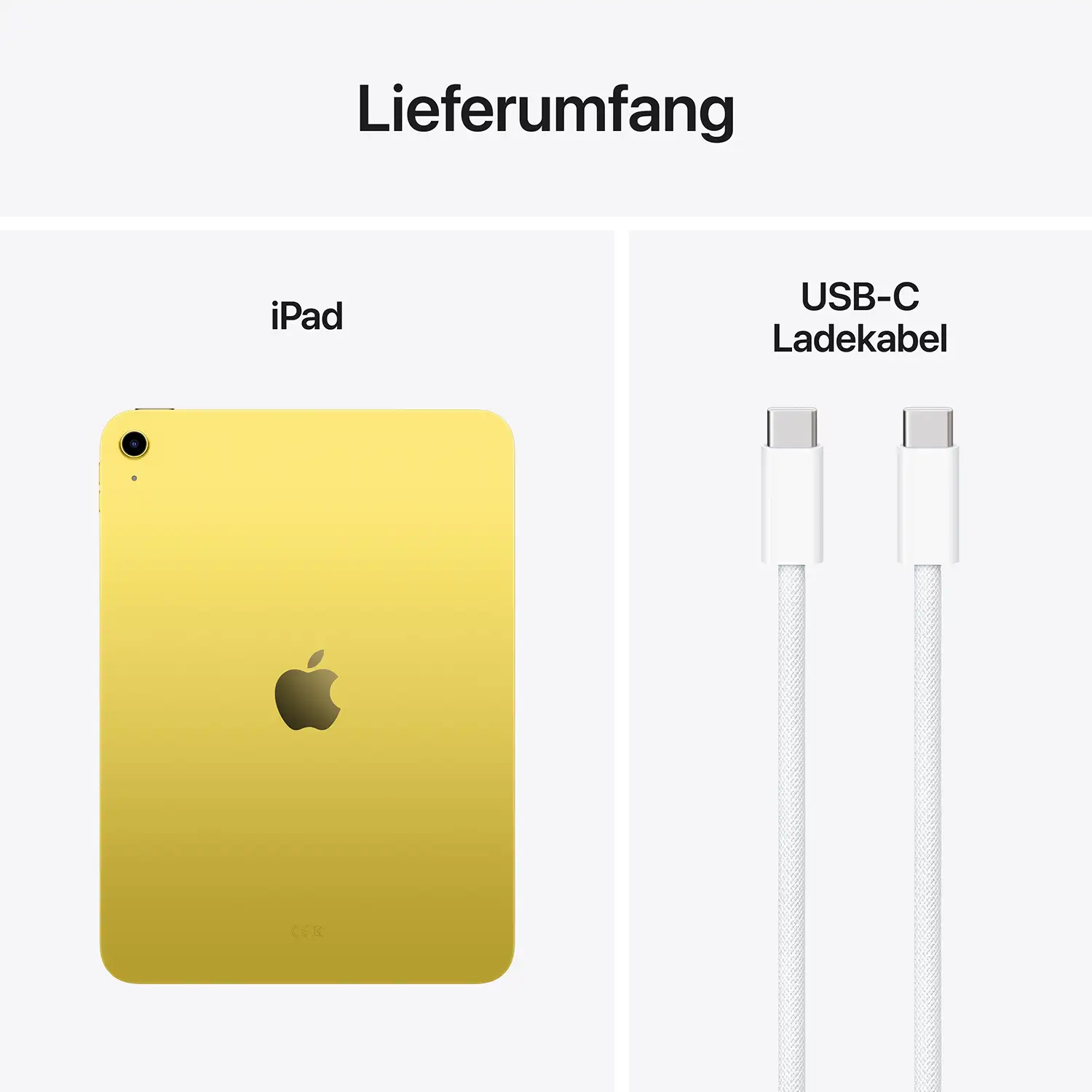 Apple iPad 11 Wi-Fi 128 GB Gelb - 2025