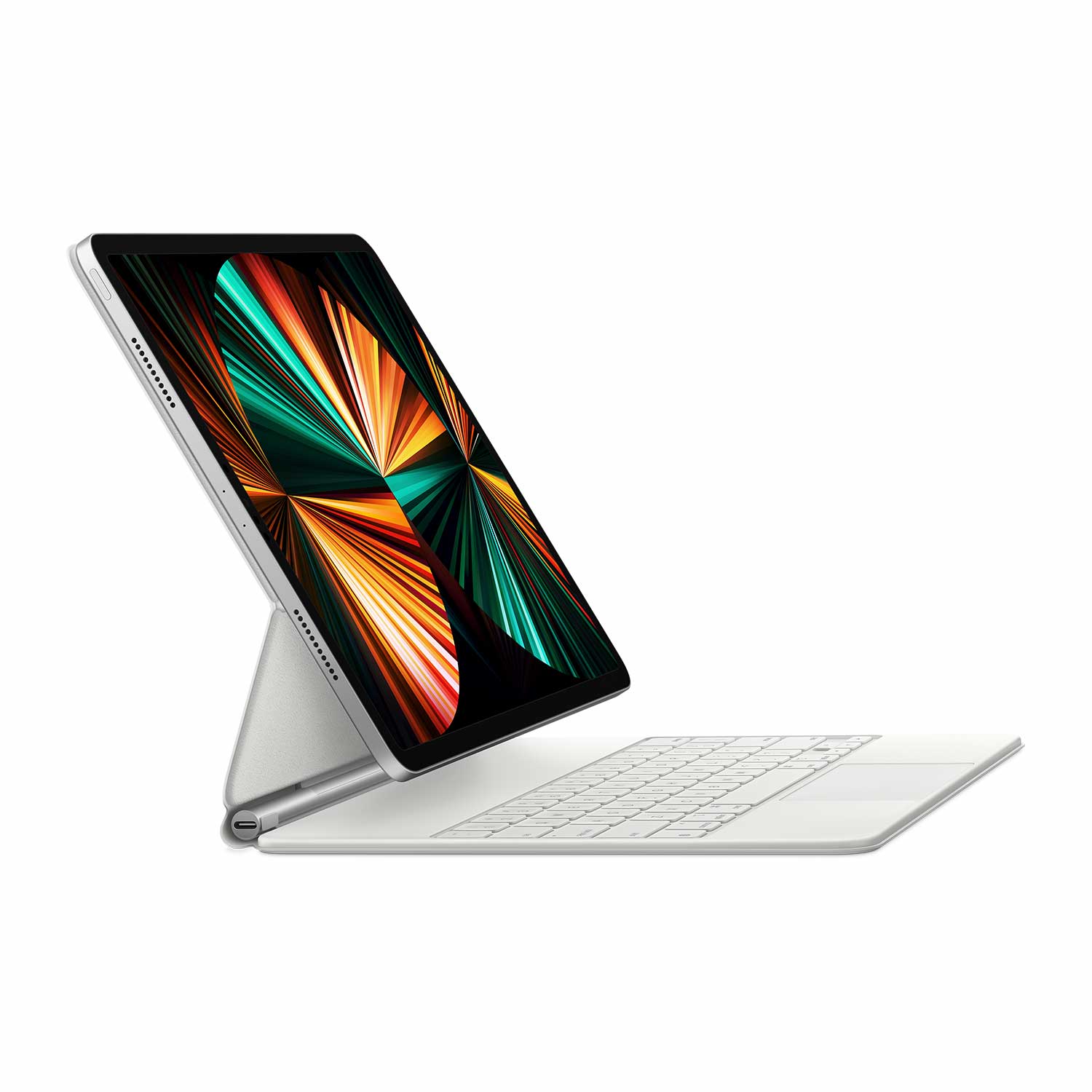 Apple Magic Keyboard für das 12.9'' iPad Pro (4.+5. Generation) weiß - Deutsch