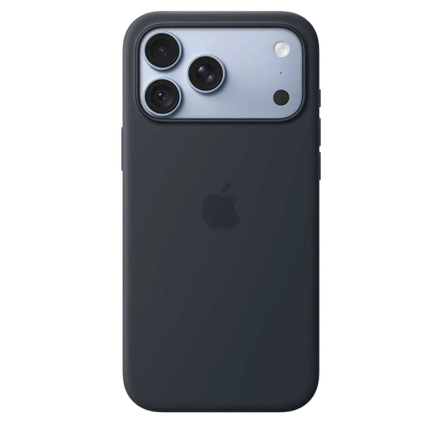 Apple Silikon Case iPhone 18 Pro Max mit MagSafe (navyblau)