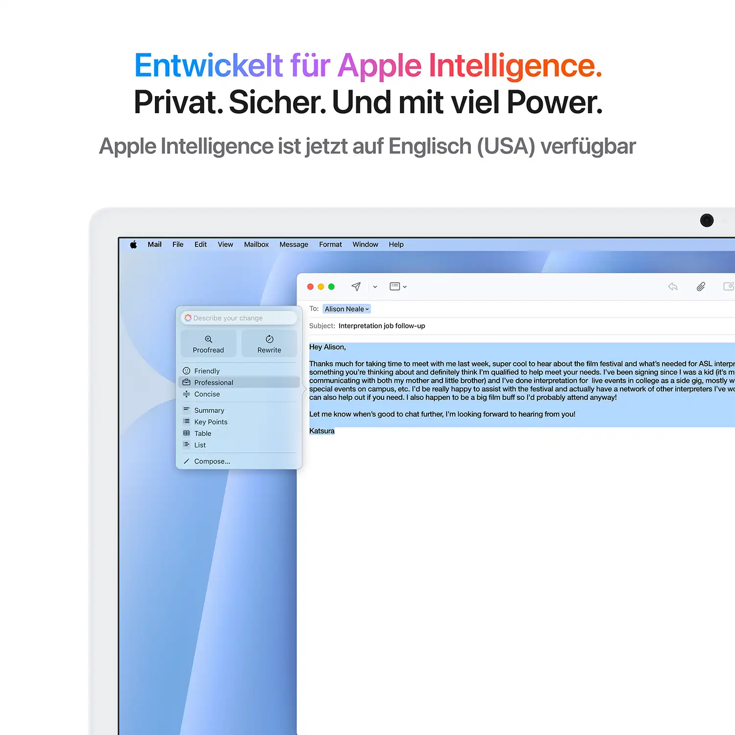 Produktbild: Imac m4 chip 2 port 24 in blau bild position 5