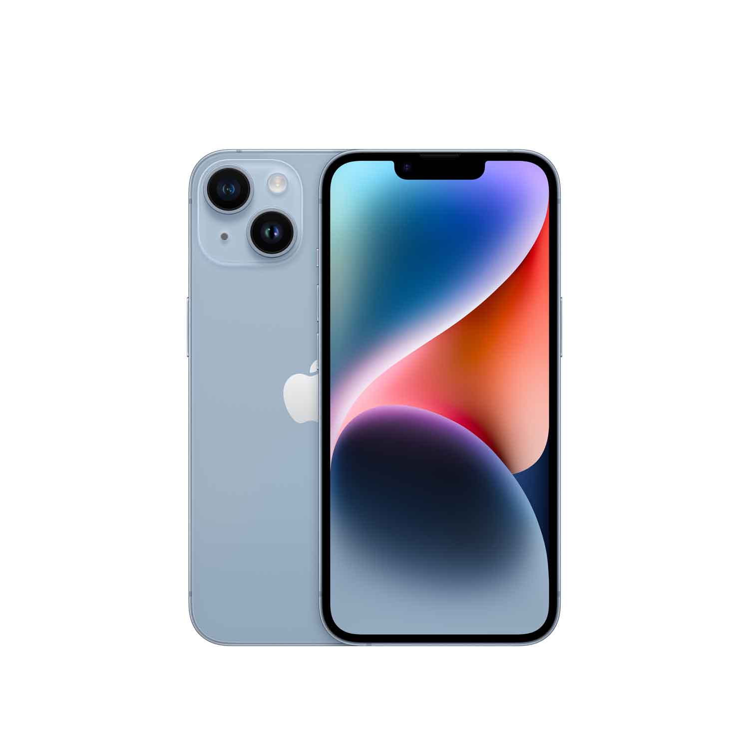 B-Ware // Apple iPhone 14 128GB -  Blau Produktbild: Iphone 14 blau bild position 1a