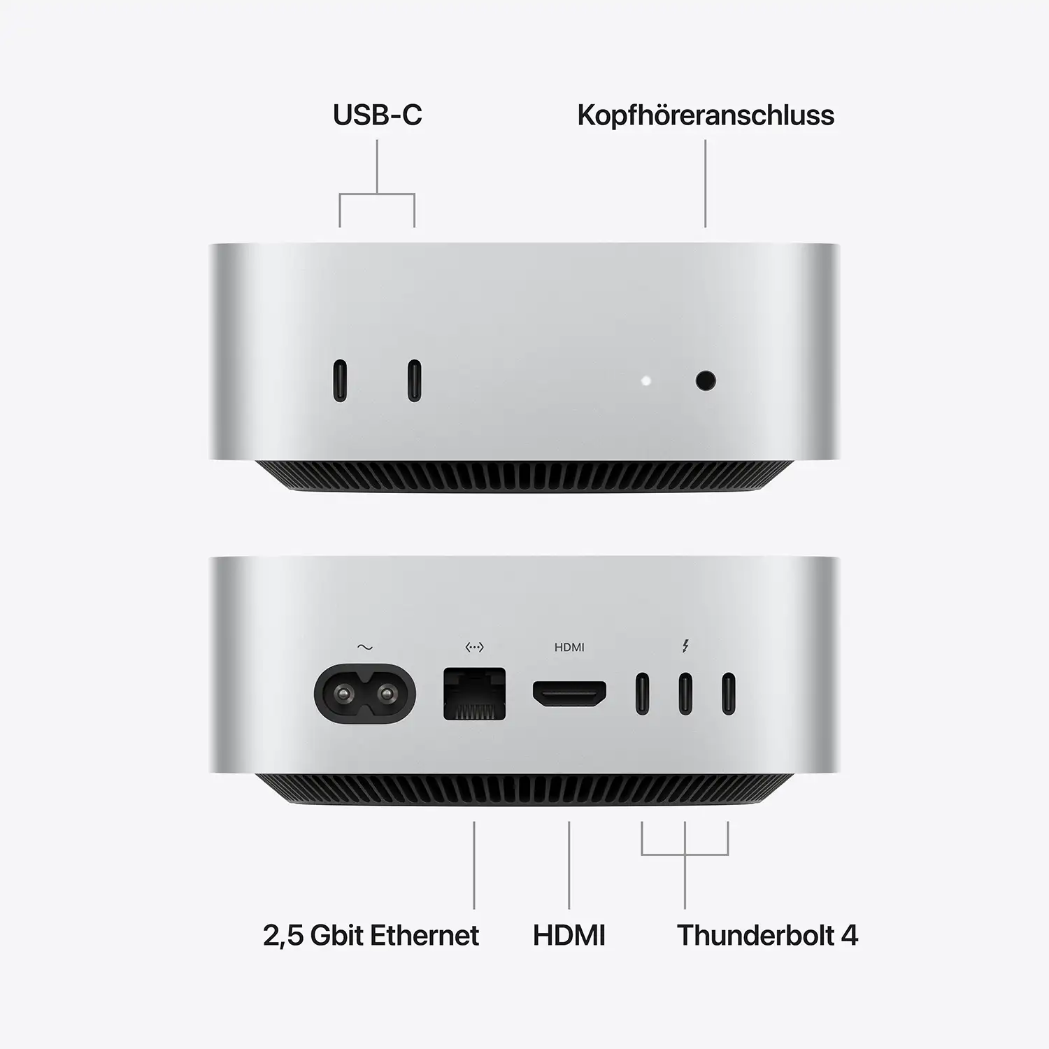 Apple Mac Mini - 2026 - M5Pro-15-16 - 64GB - 1TBSSD - 2,5Gbit