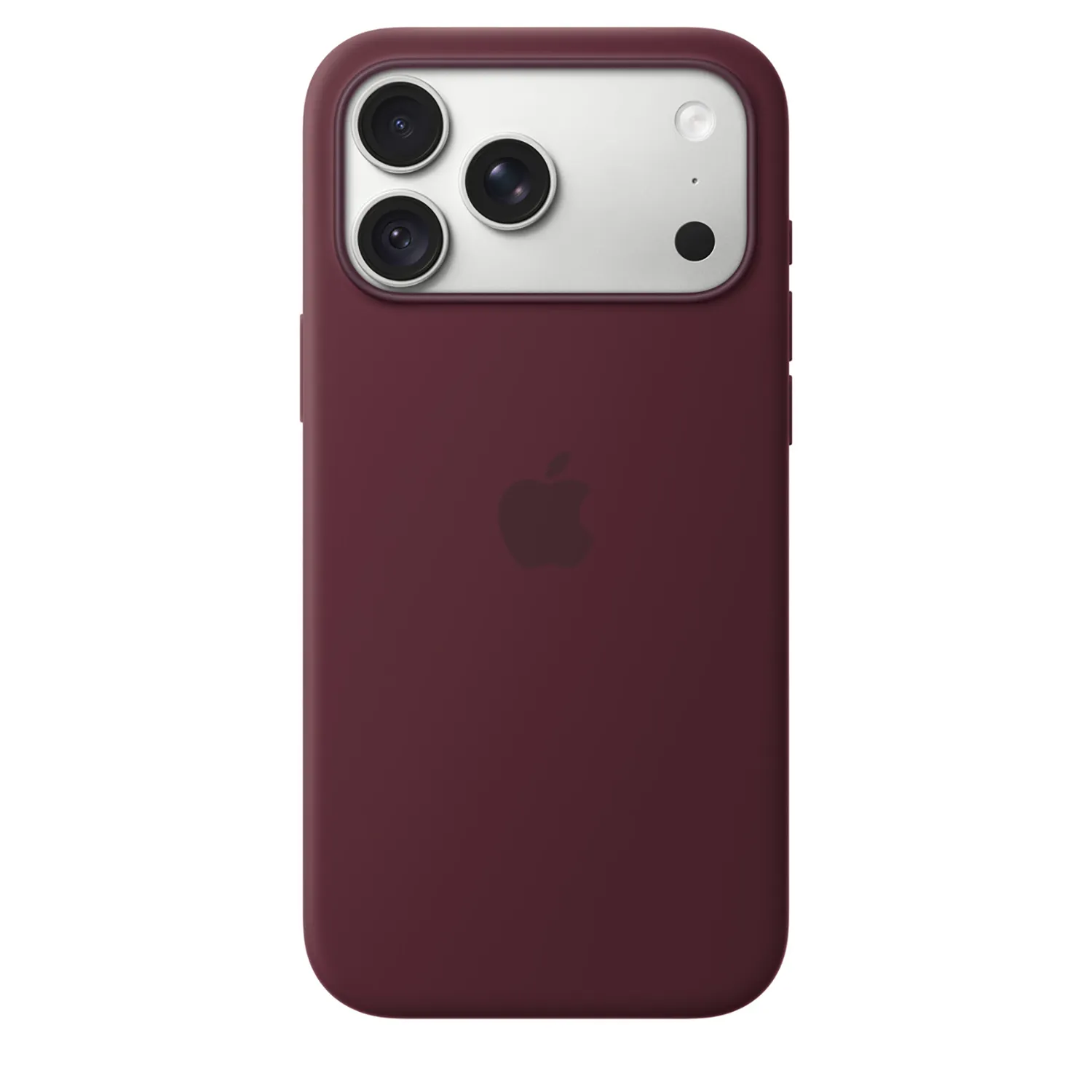 Apple Silikon Case iPhone 18 Pro Max mit MagSafe (burgunder)