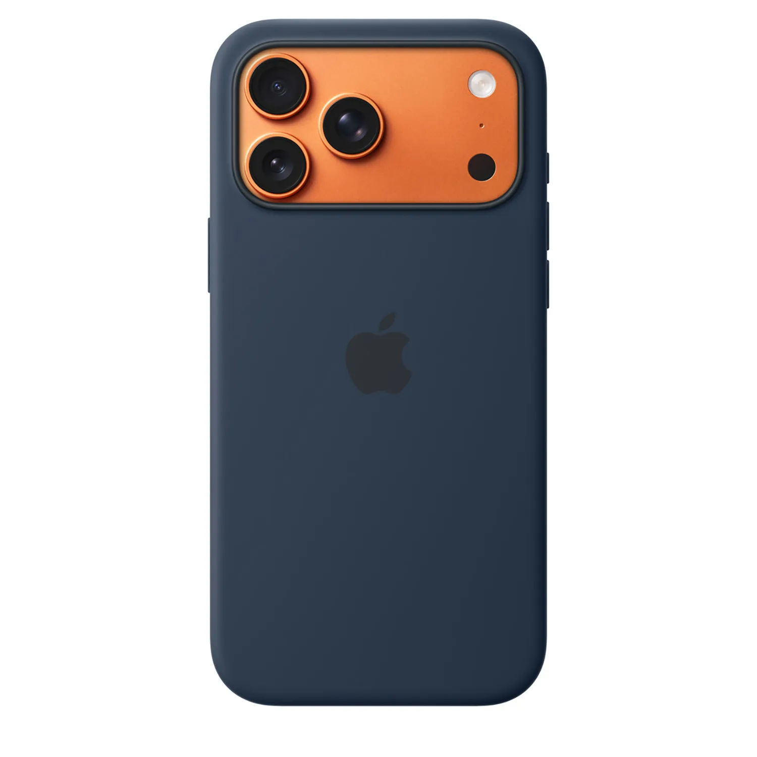 Apple Silikon Case iPhone 17 Pro Max mit MagSafe (mitternacht)