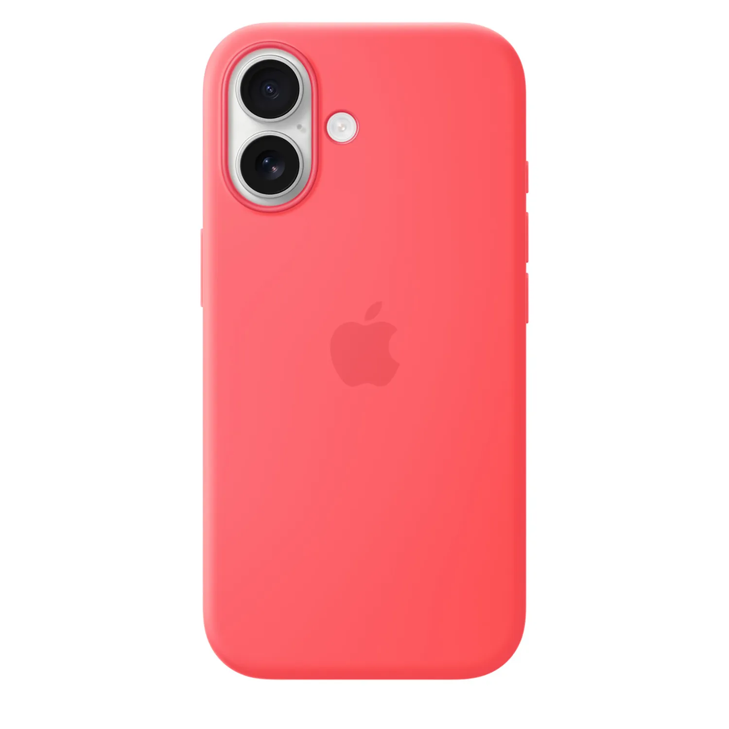 Apple Silikon Case iPhone 17 mit MagSafe (guavepink)