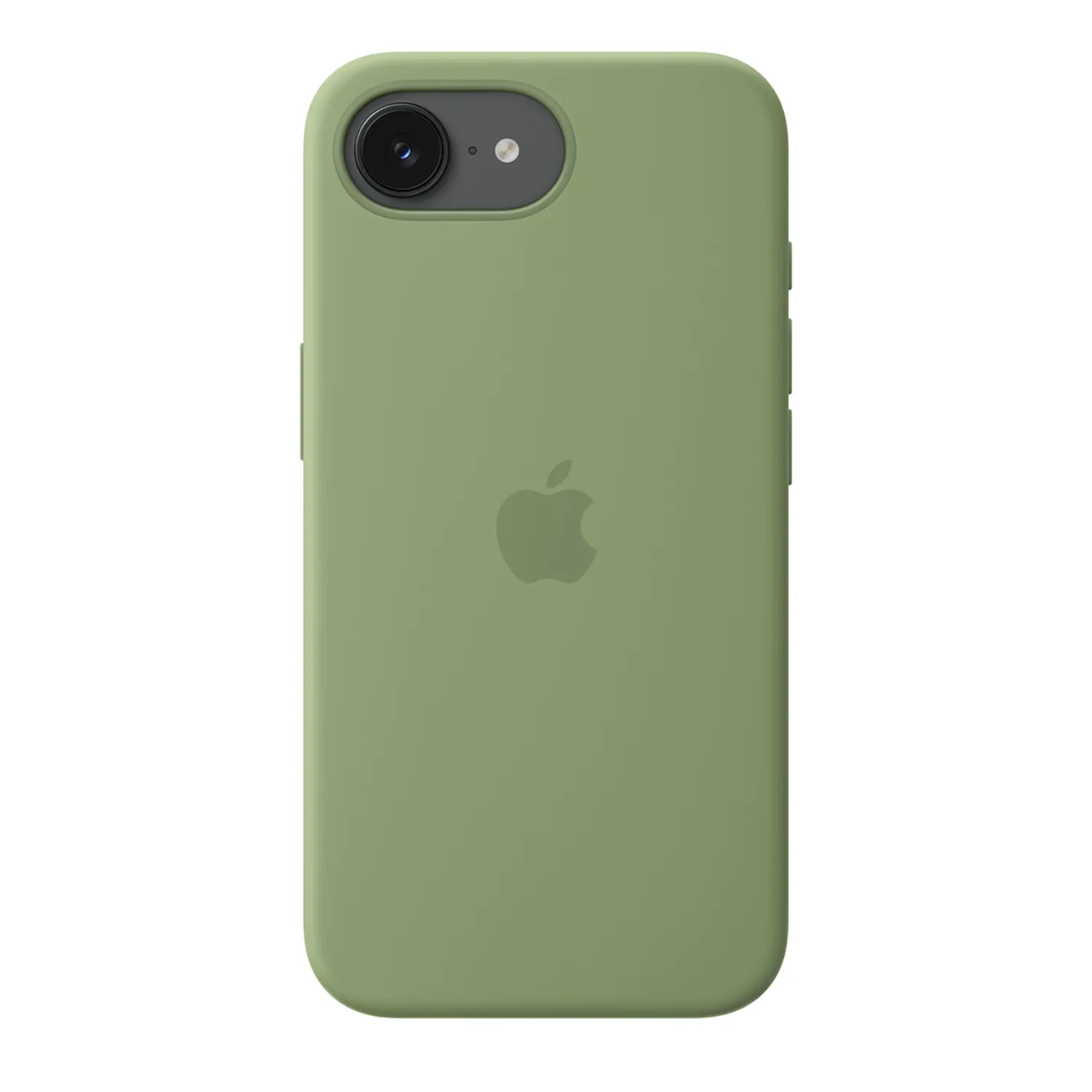Apple Silikon Case iPhone 17e mit MagSafe (hellmoosgrün)