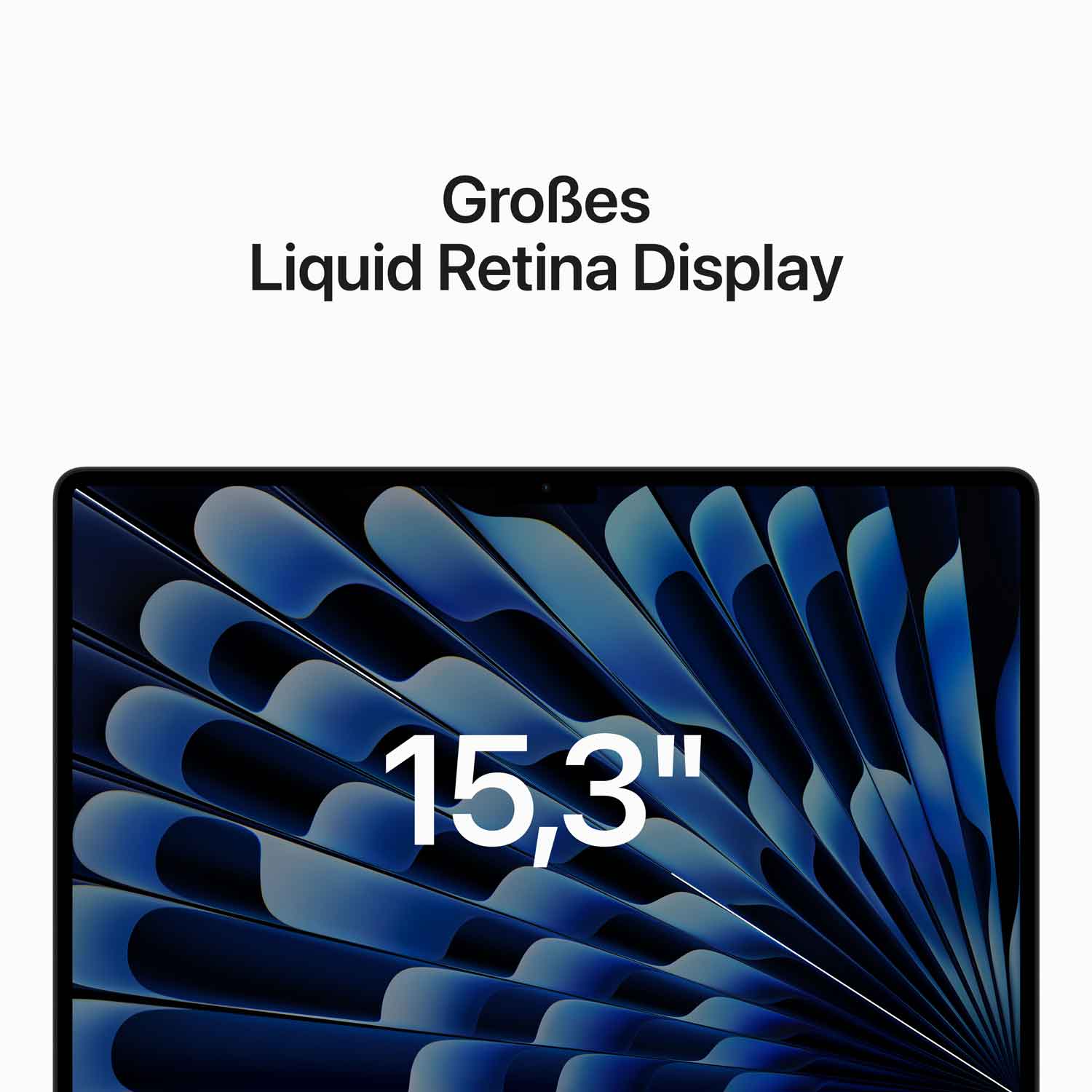 Macbook Air 15'' - M2 8-Core - 10-Core GPU - 8 GB - 256 GB SSD - Mitternacht // 2023 Macbook Air 15'' - M2 8-Core - 10-Core GPU - 8 GB - 256 GB SSD - Mitternacht // 2023